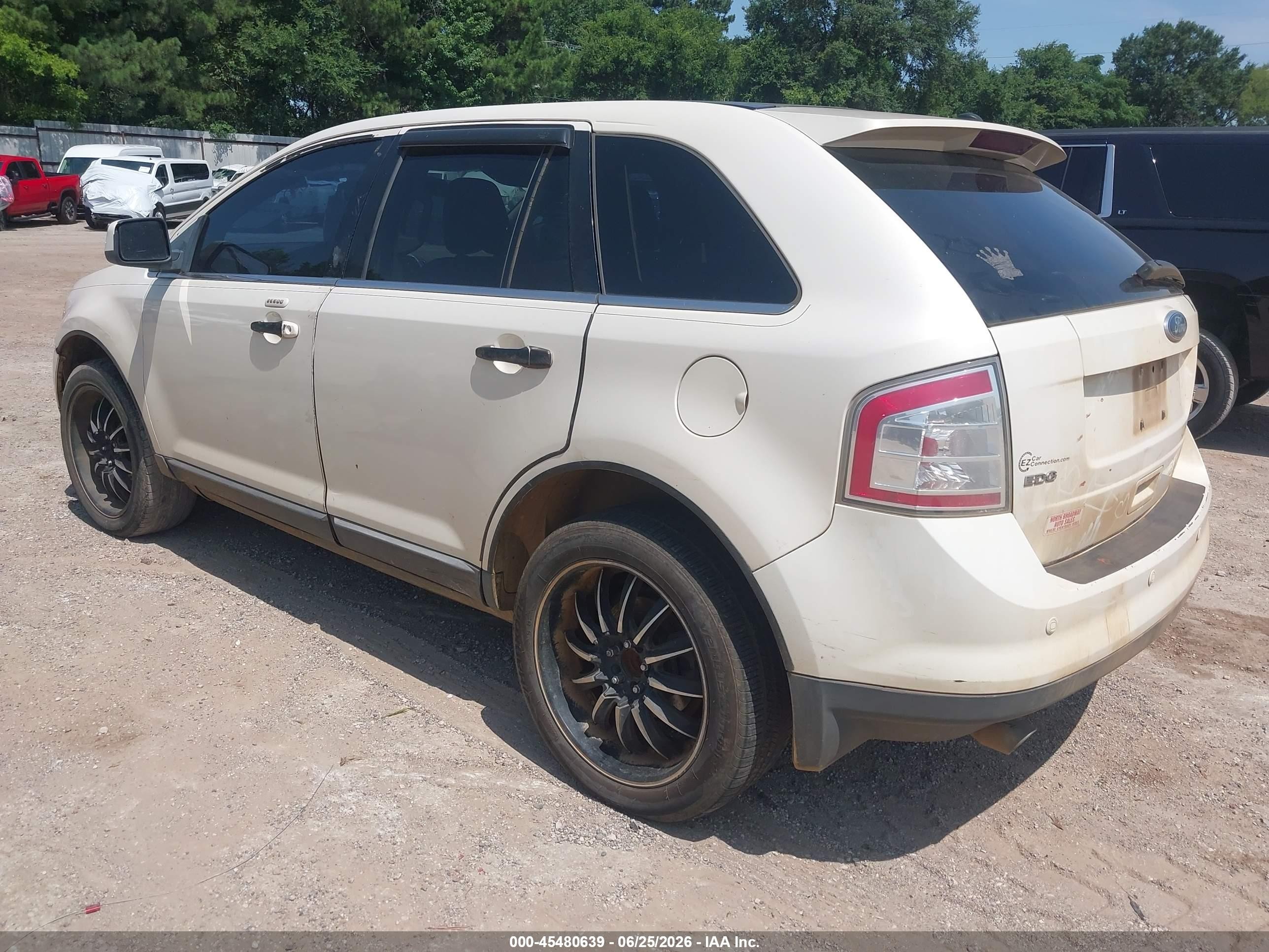 2008 Ford Edge Limited Белый vin: 2FMDK39C78BB04226