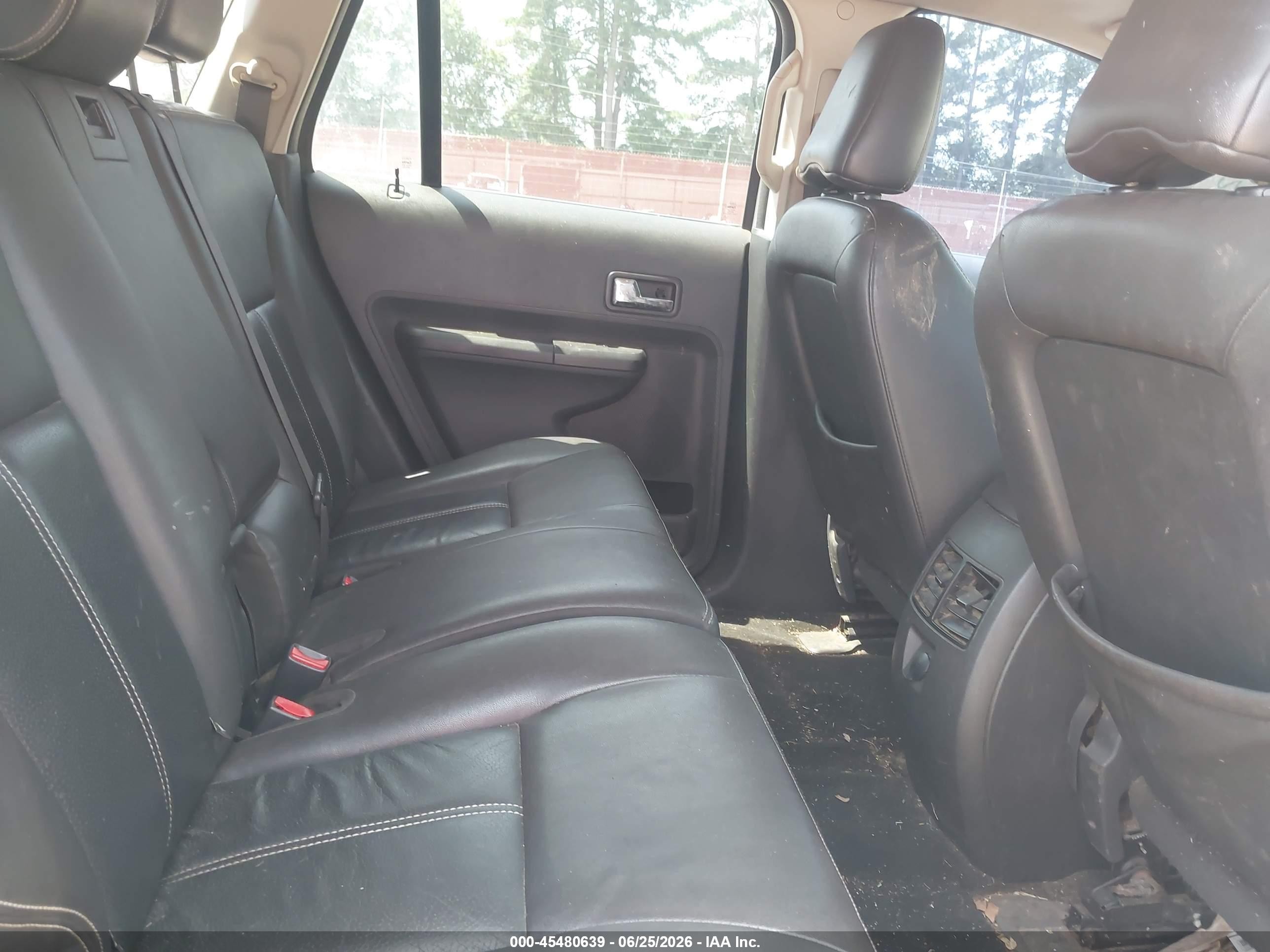 2008 Ford Edge Limited Белый vin: 2FMDK39C78BB04226