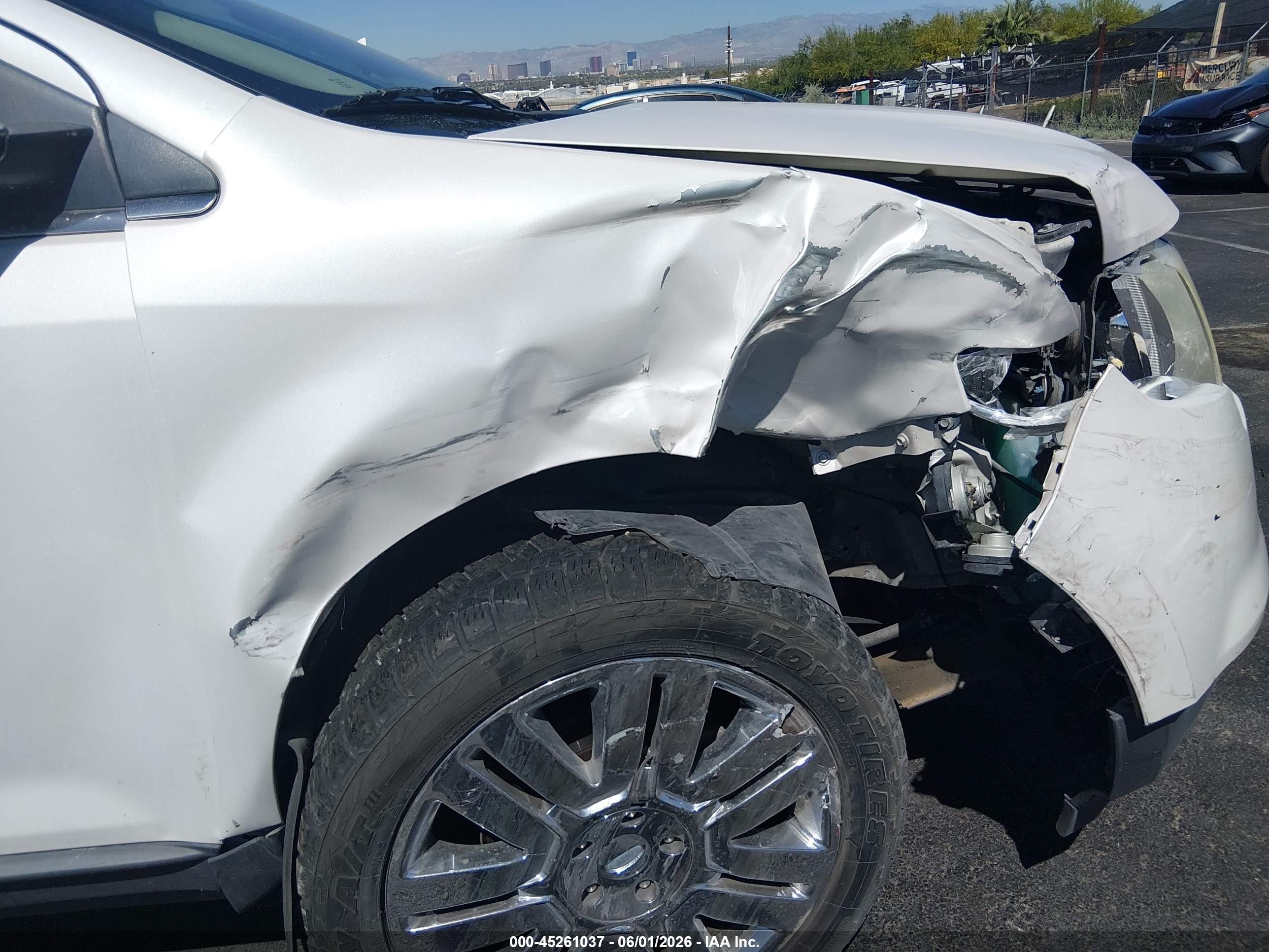 2009 Ford Edge Limited White vin: 2FMDK39C79BA86375