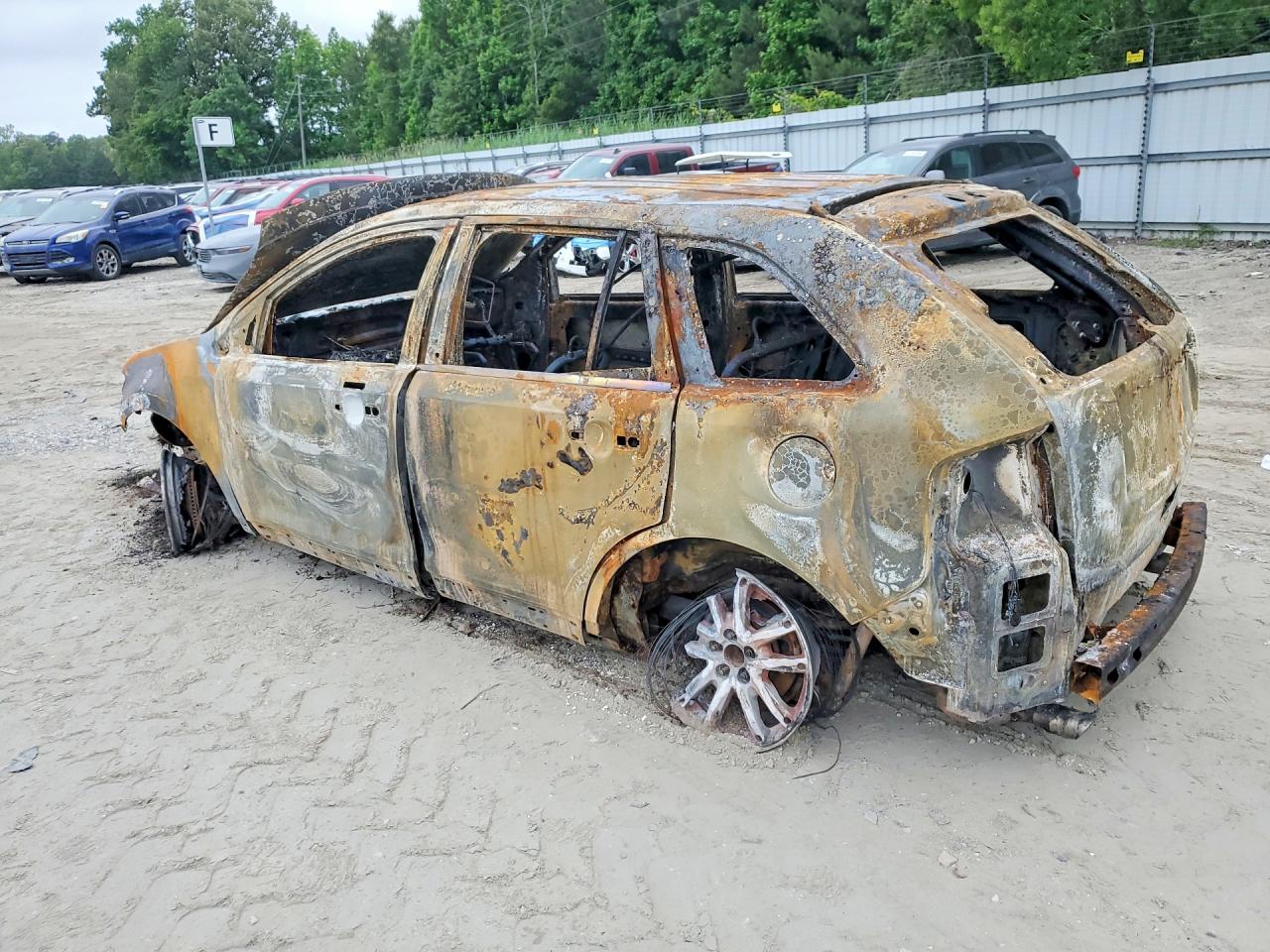 2009 Ford Edge Limited Burn vin: 2FMDK39C79BA87817