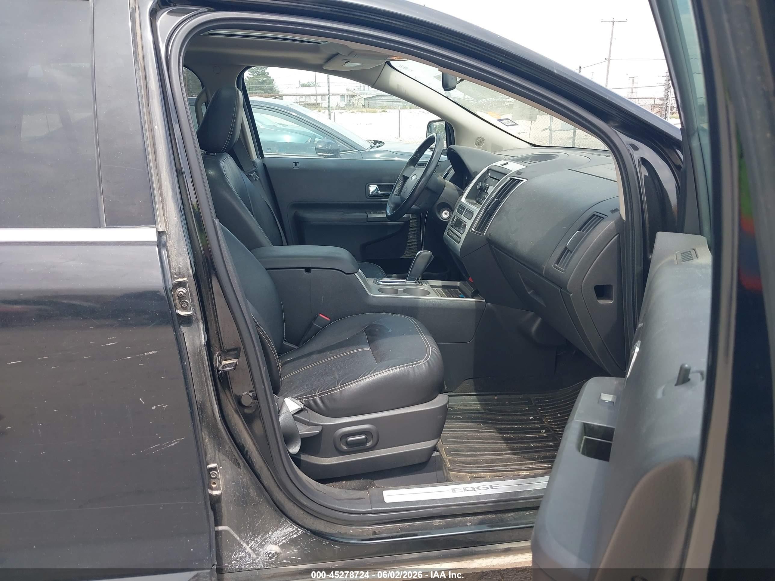 2009 Ford Edge Limited Black vin: 2FMDK39C79BA99658