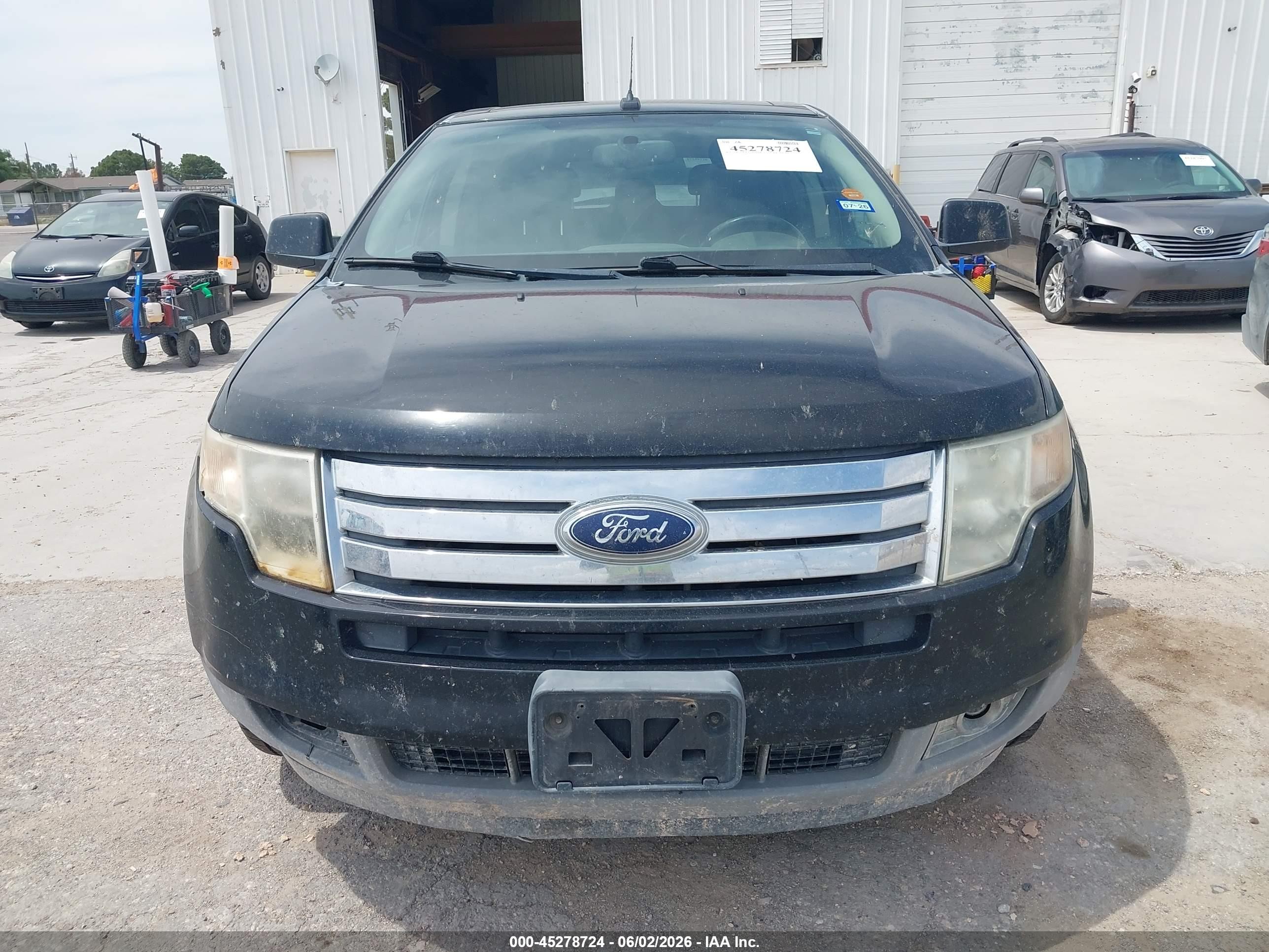 2009 Ford Edge Limited Black vin: 2FMDK39C79BA99658