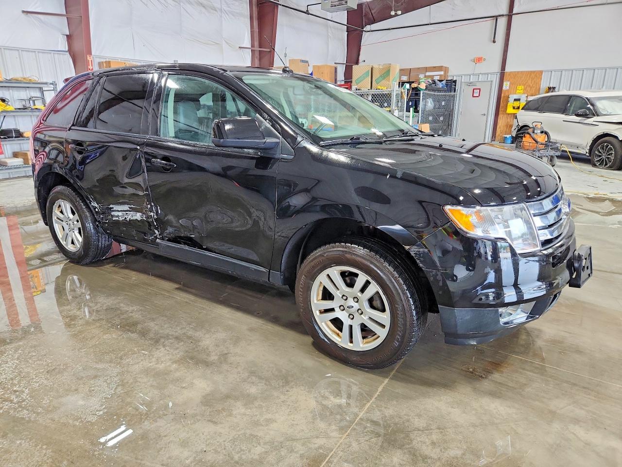2007 Ford Edge Sel Plus Black vin: 2FMDK39C87BA87354