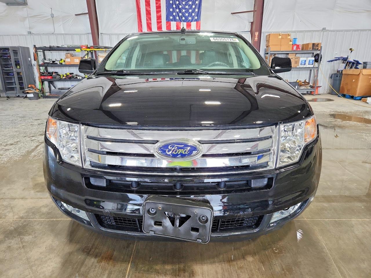 2007 Ford Edge Sel Plus Black vin: 2FMDK39C87BA87354