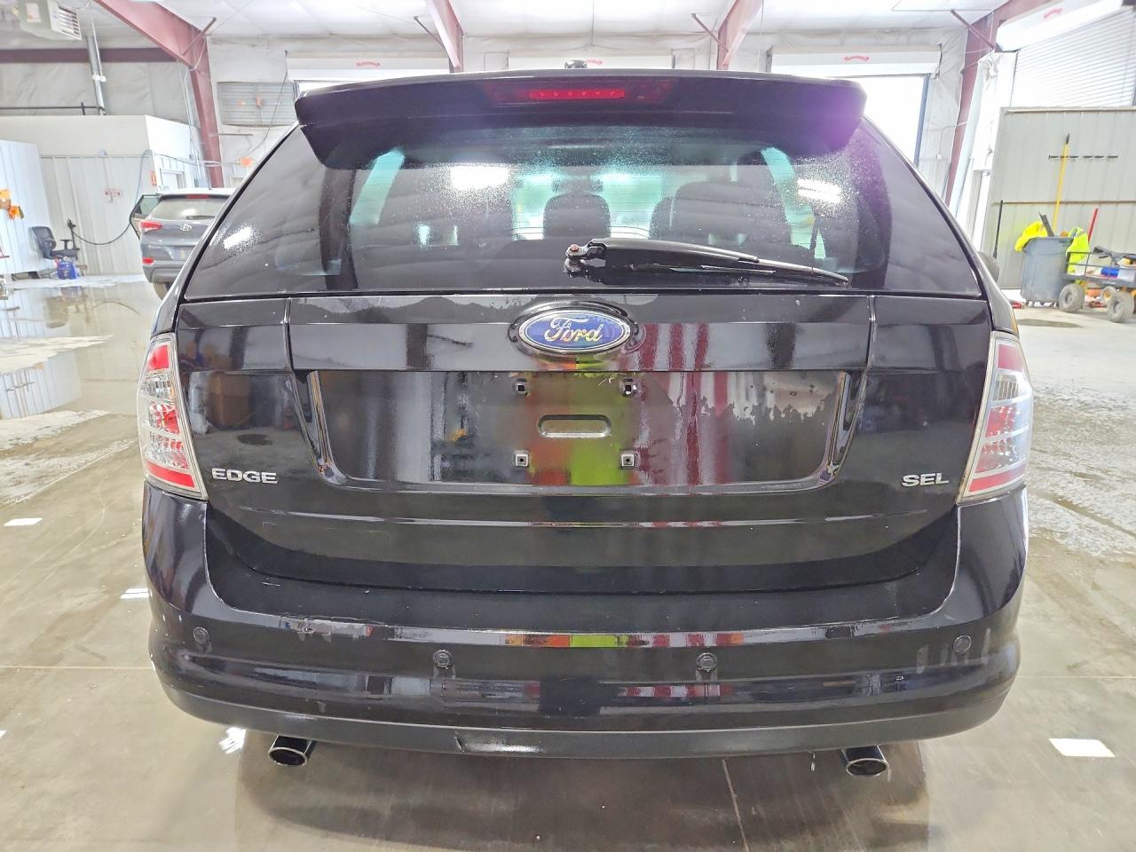 2007 Ford Edge Sel Plus Black vin: 2FMDK39C87BA87354