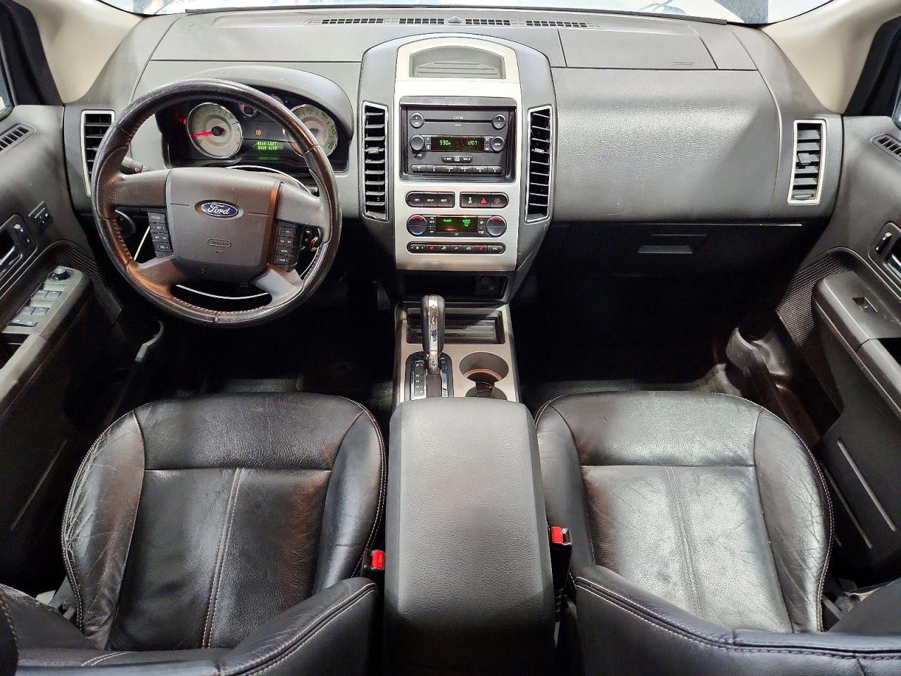 2007 Ford Edge Sel Plus Black vin: 2FMDK39C87BA87354