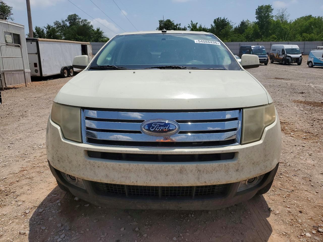 2007 Ford Edge Sel Plus Cream vin: 2FMDK39C87BA92392