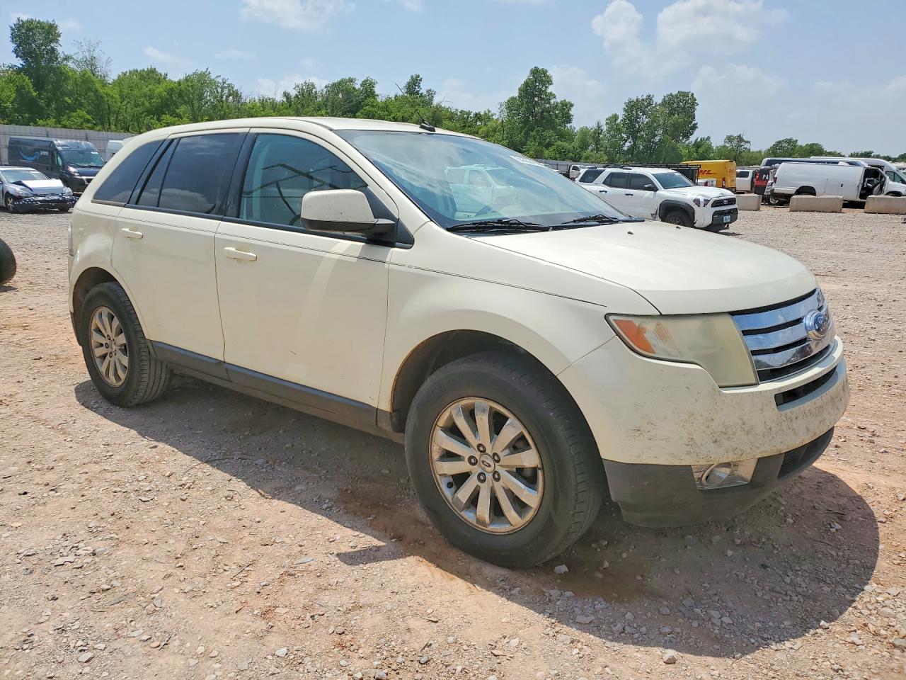 2007 Ford Edge Sel Plus Cream vin: 2FMDK39C87BA92392