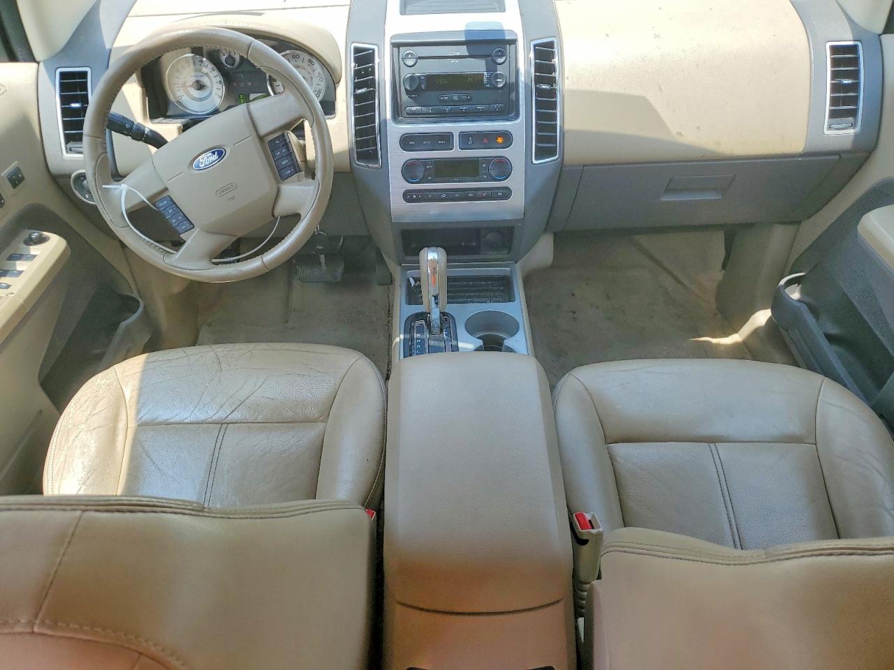 2007 Ford Edge Sel Plus Cream vin: 2FMDK39C87BA92392