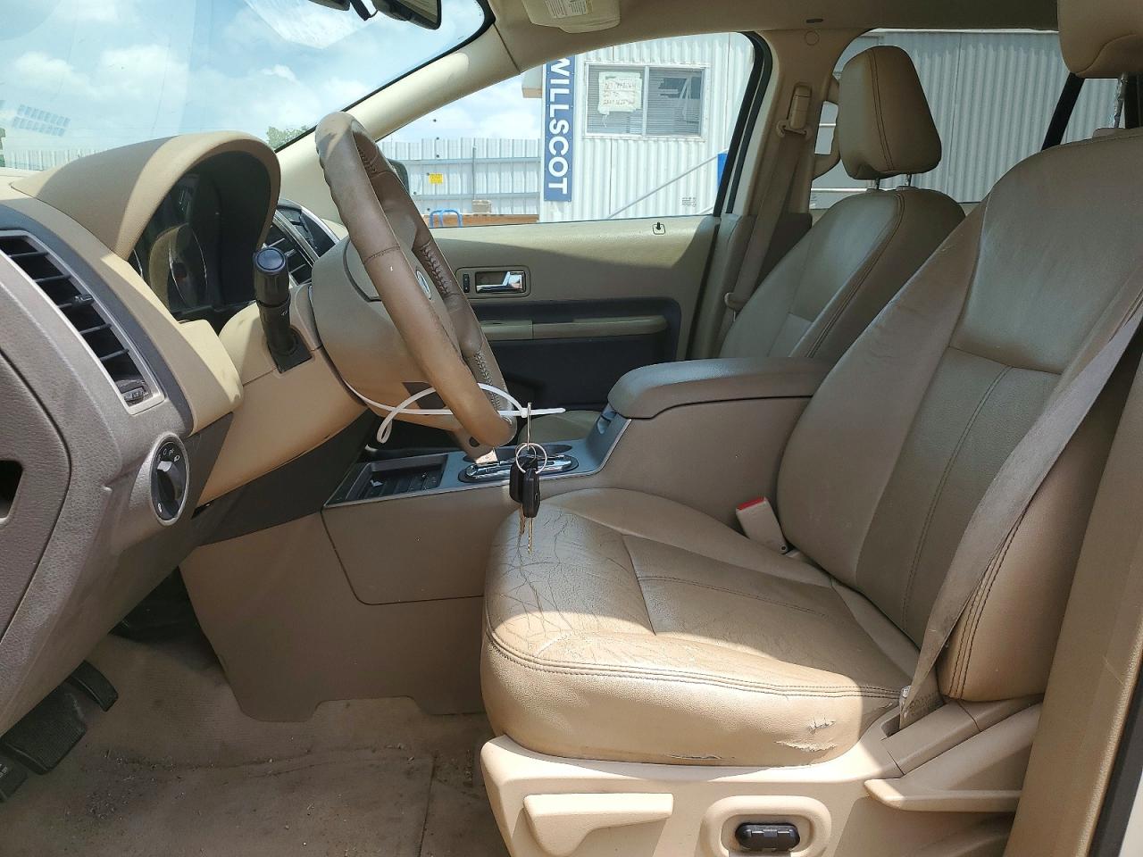 2007 Ford Edge Sel Plus Cream vin: 2FMDK39C87BA92392