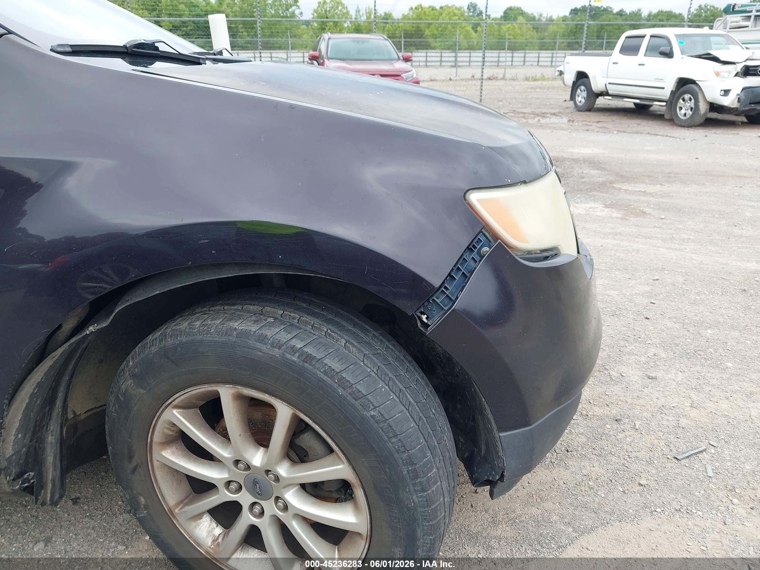 2007 Ford Edge Sel Plus Черный vin: 2FMDK39C87BA93042