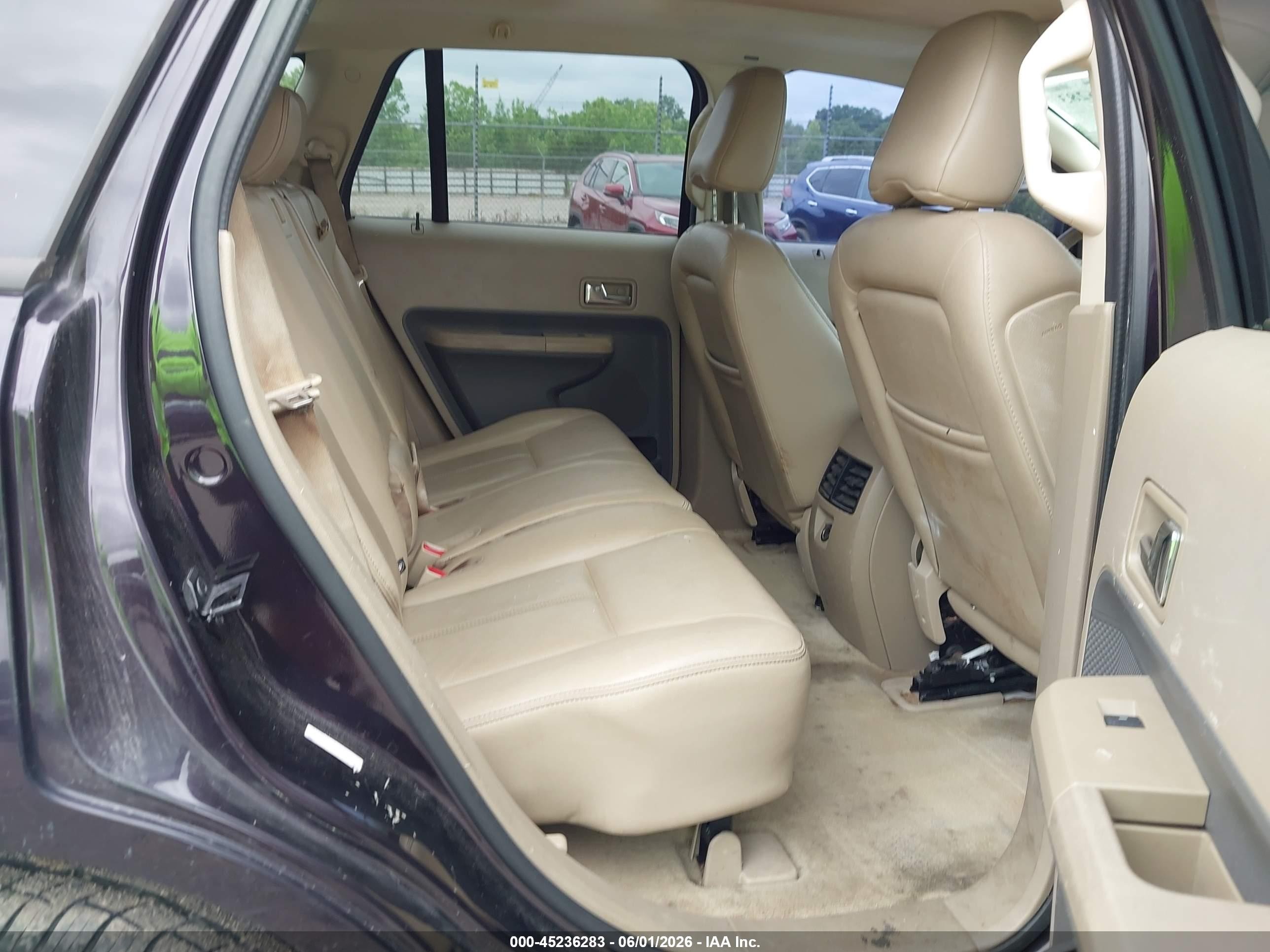 2007 Ford Edge Sel Plus Черный vin: 2FMDK39C87BA93042