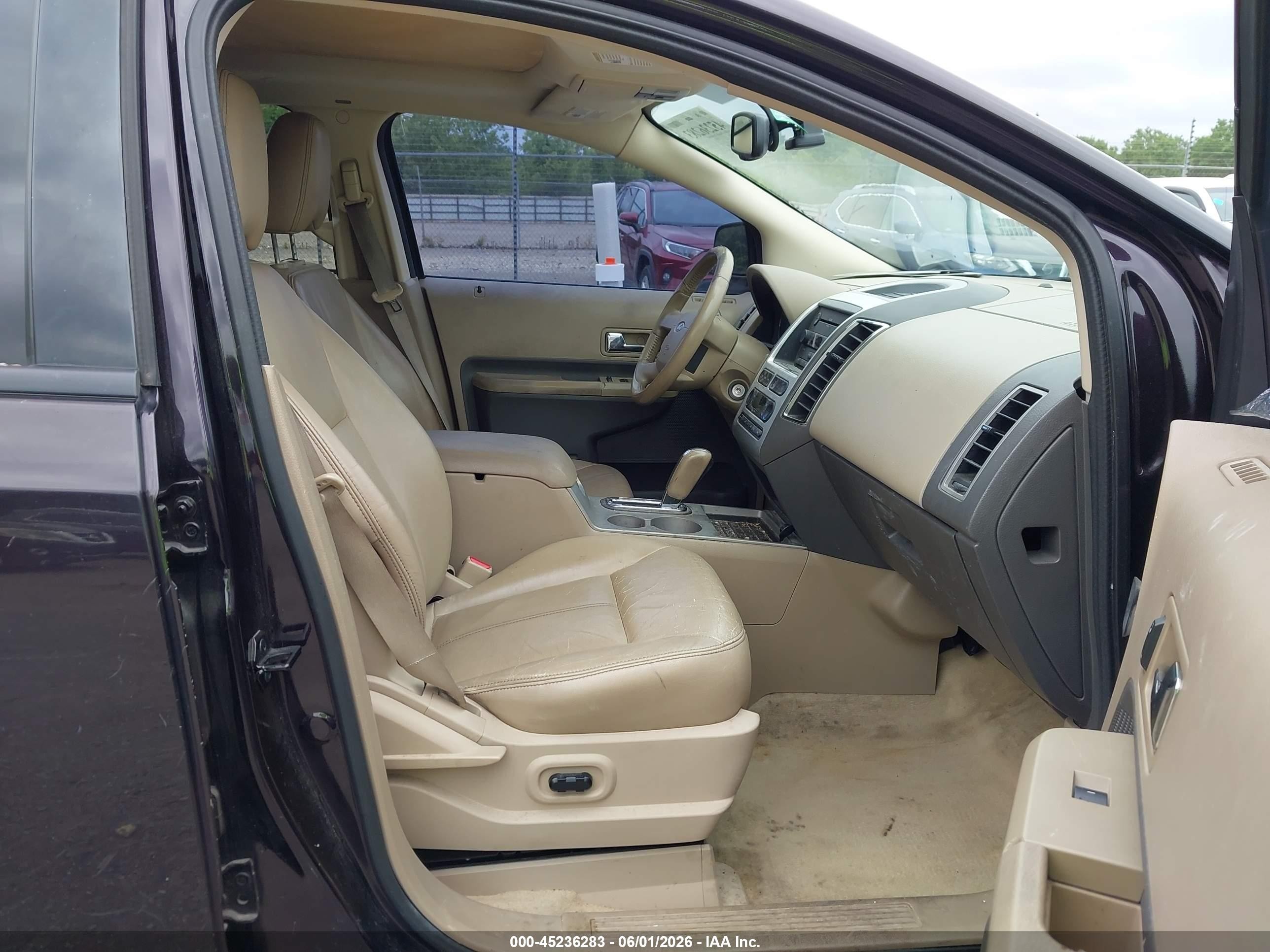 2007 Ford Edge Sel Plus Черный vin: 2FMDK39C87BA93042