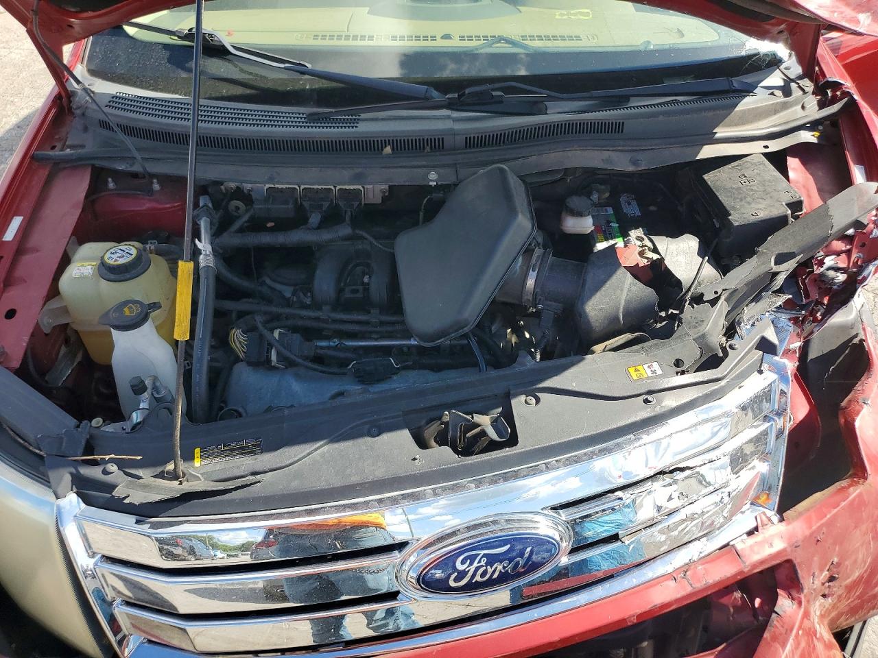 2007 Ford Edge Sel Plus Maroon vin: 2FMDK39C87BA97222