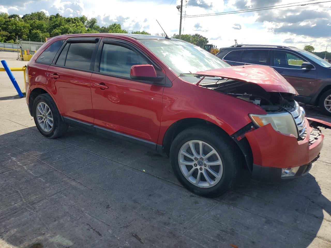 2007 Ford Edge Sel Plus Maroon vin: 2FMDK39C87BA97222