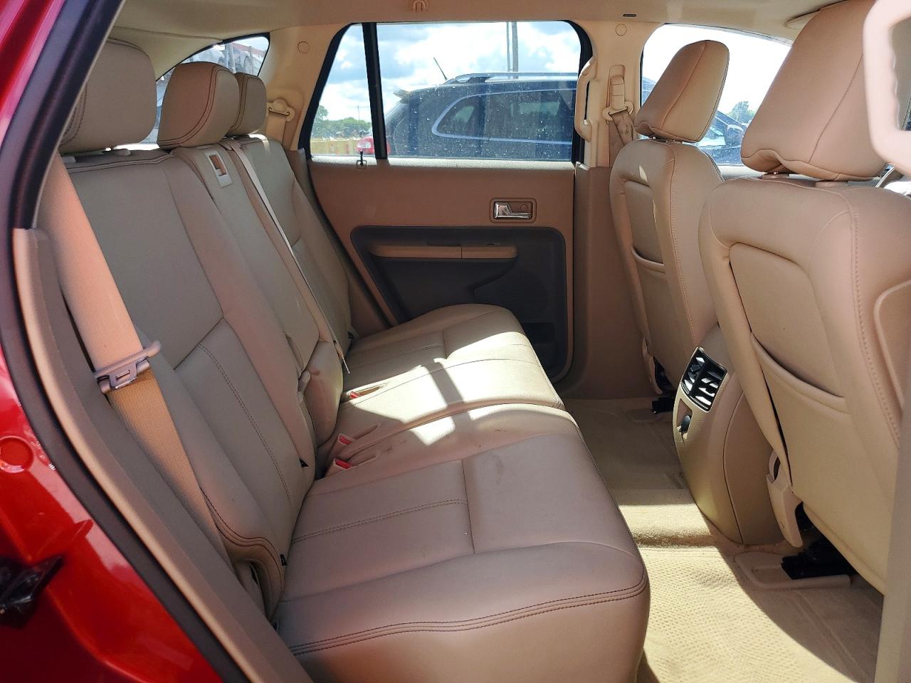2007 Ford Edge Sel Plus Maroon vin: 2FMDK39C87BA97222