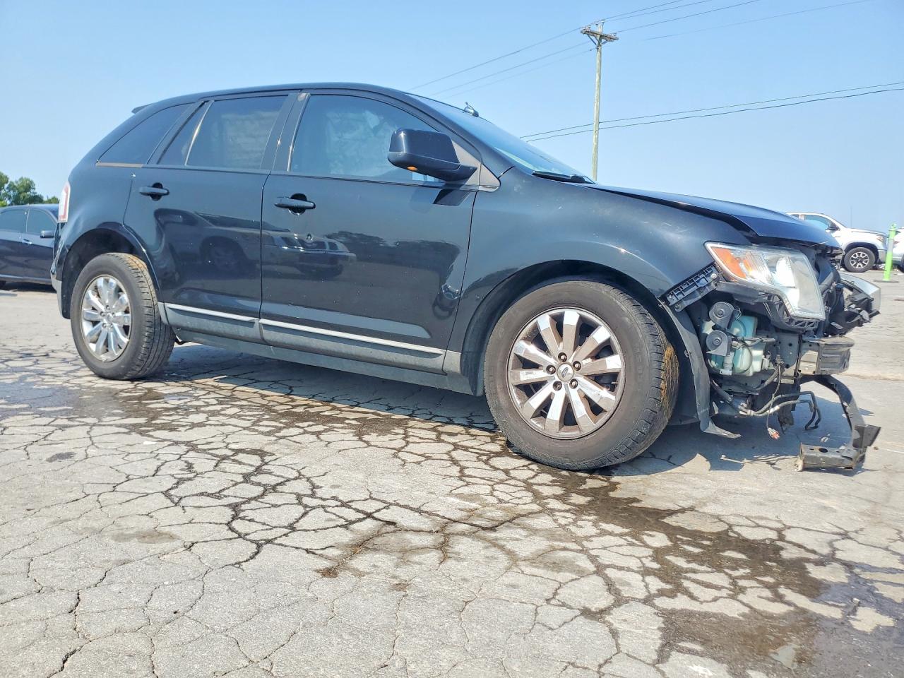 2007 Ford Edge Sel Plus Black vin: 2FMDK39C87BB31627