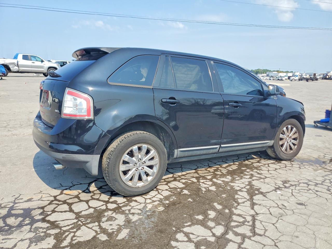 2007 Ford Edge Sel Plus Black vin: 2FMDK39C87BB31627