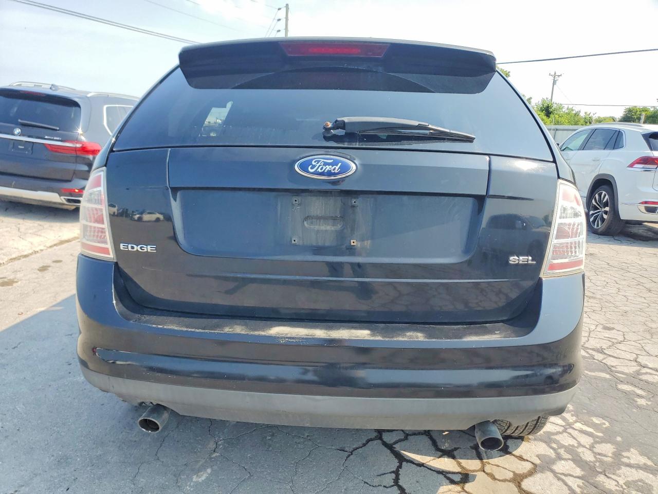 2007 Ford Edge Sel Plus Black vin: 2FMDK39C87BB31627
