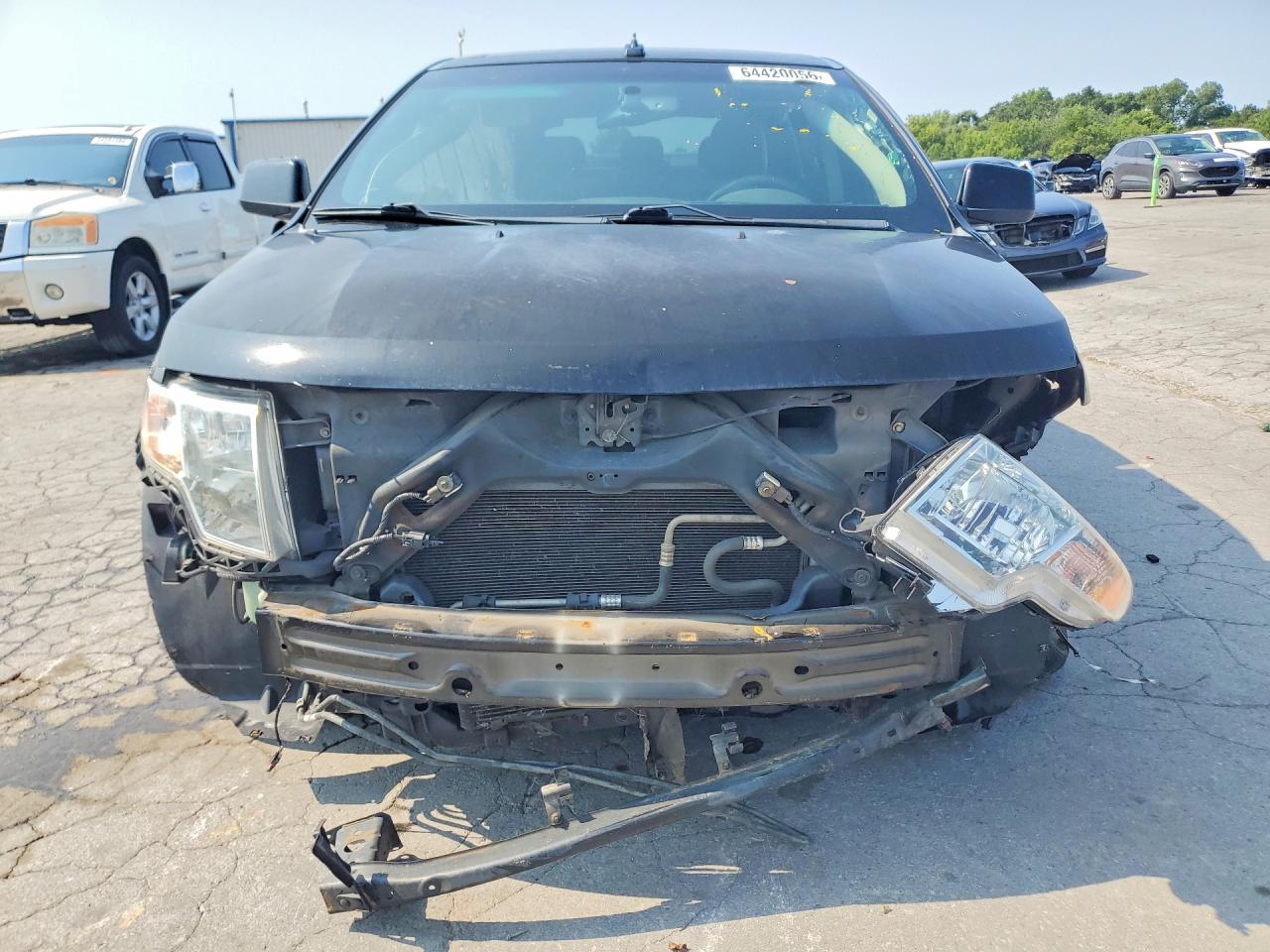2007 Ford Edge Sel Plus Black vin: 2FMDK39C87BB31627