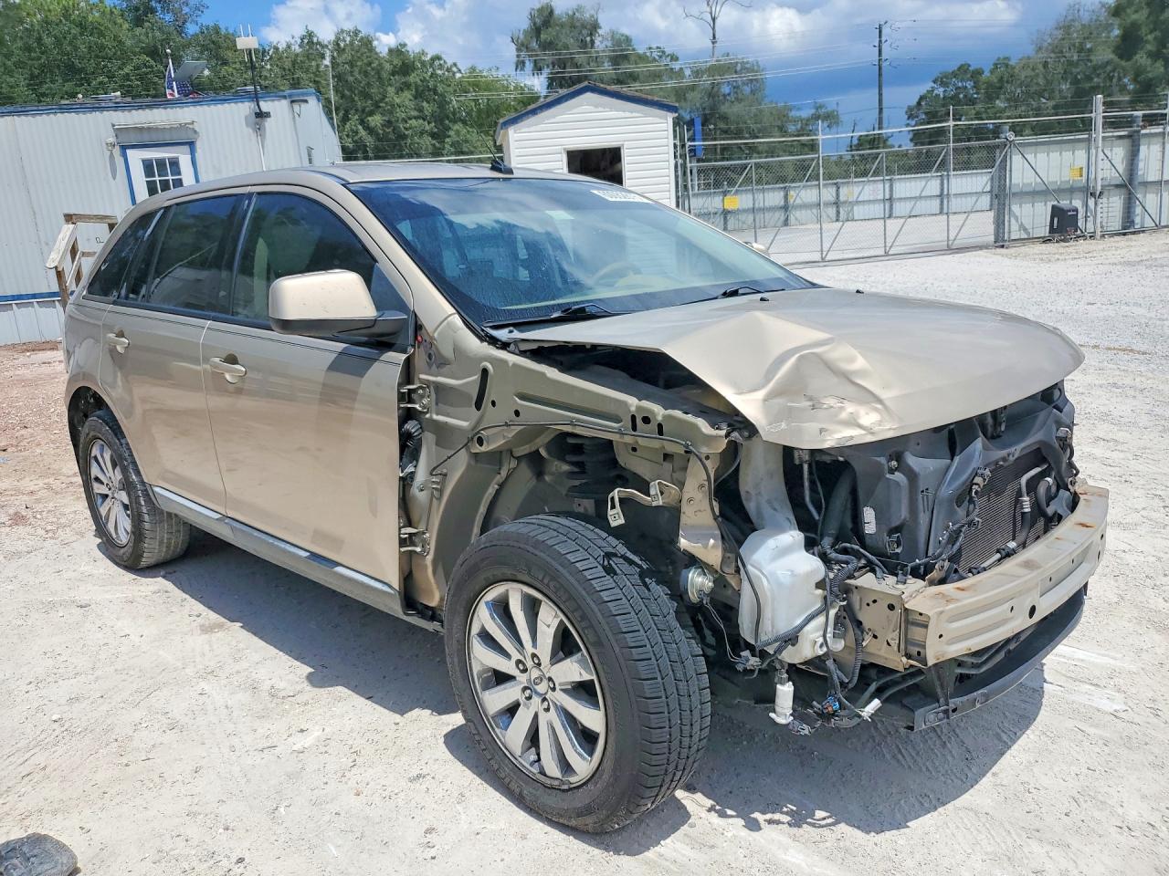 2007 Ford Edge Sel Plus Cream vin: 2FMDK39C87BB34124