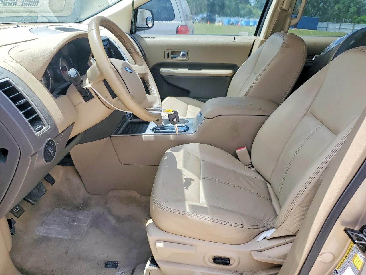 2007 Ford Edge Sel Plus Cream vin: 2FMDK39C87BB34124