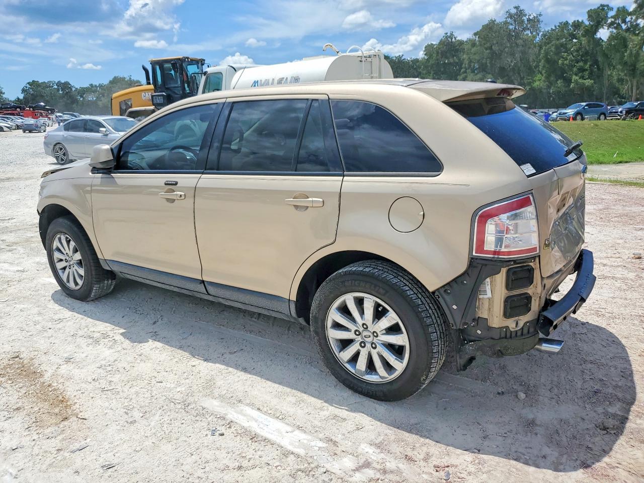 2007 Ford Edge Sel Plus Cream vin: 2FMDK39C87BB34124