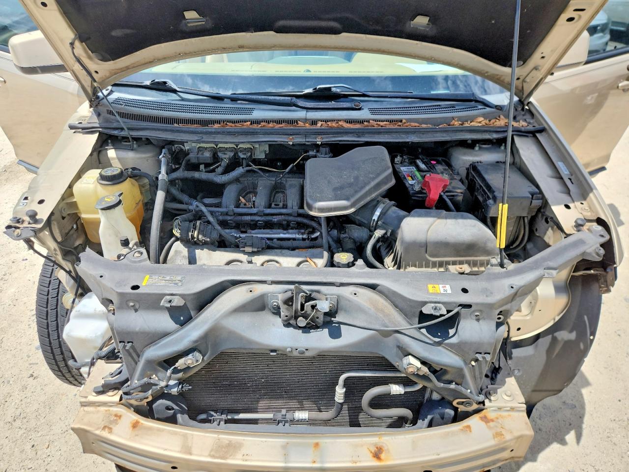 2007 Ford Edge Sel Plus Cream vin: 2FMDK39C87BB34124
