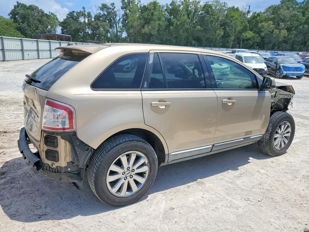 2007 Ford Edge Sel Plus Cream vin: 2FMDK39C87BB34124