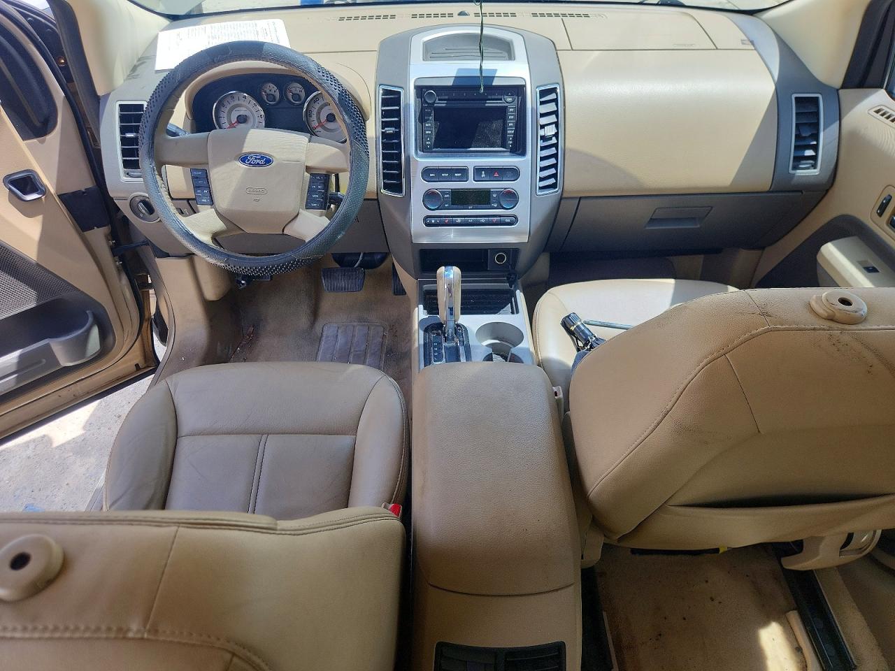 2007 Ford Edge Sel Plus Cream vin: 2FMDK39C87BB34124