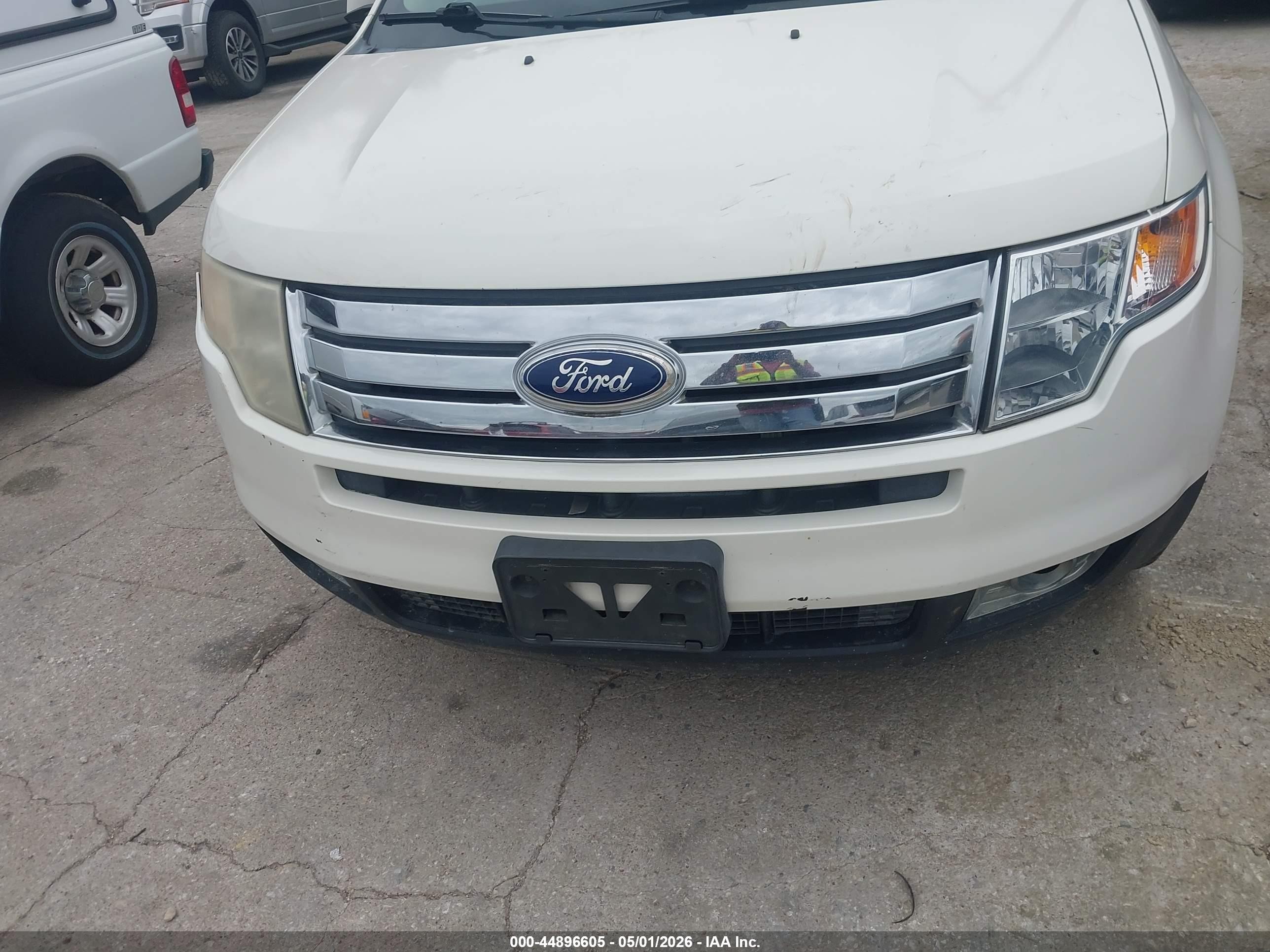 2008 Ford Edge Limited White vin: 2FMDK39C88BA35840