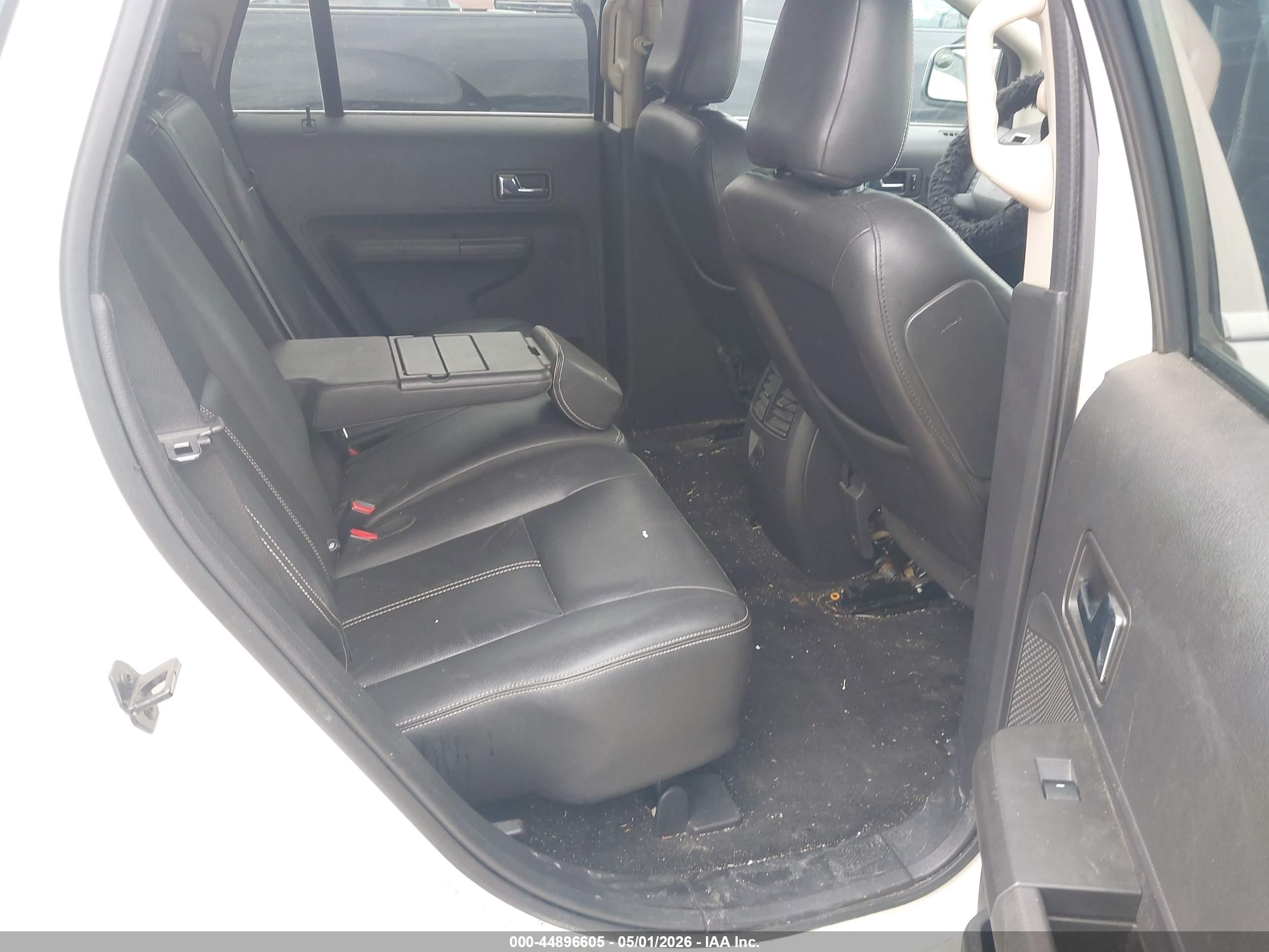 2008 Ford Edge Limited White vin: 2FMDK39C88BA35840