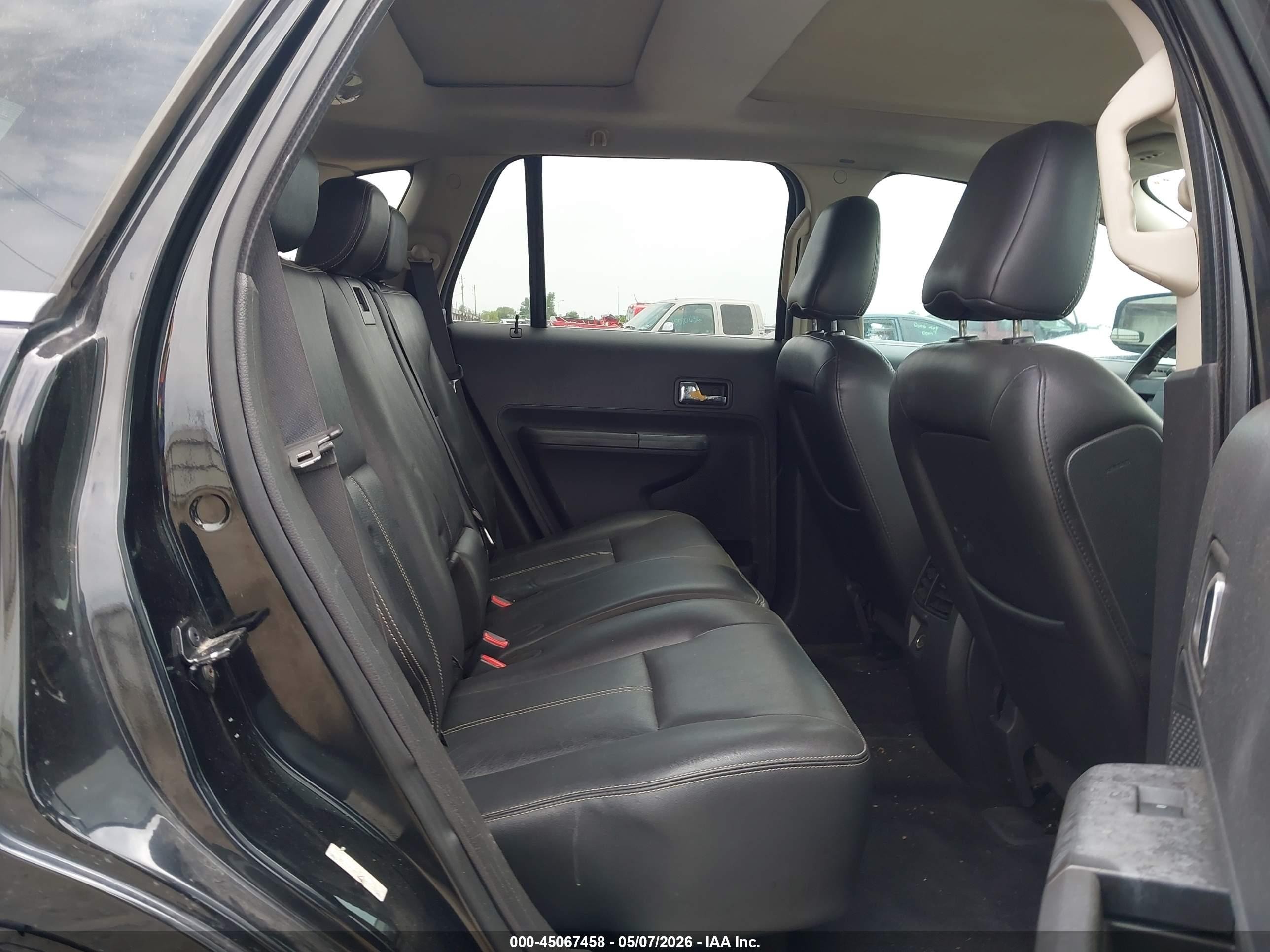 2008 Ford Edge Limited Черный vin: 2FMDK39C88BA40925