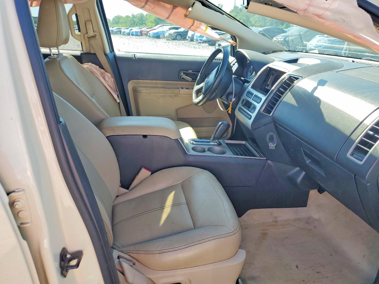 2008 Ford Edge Limited White vin: 2FMDK39C88BA97786