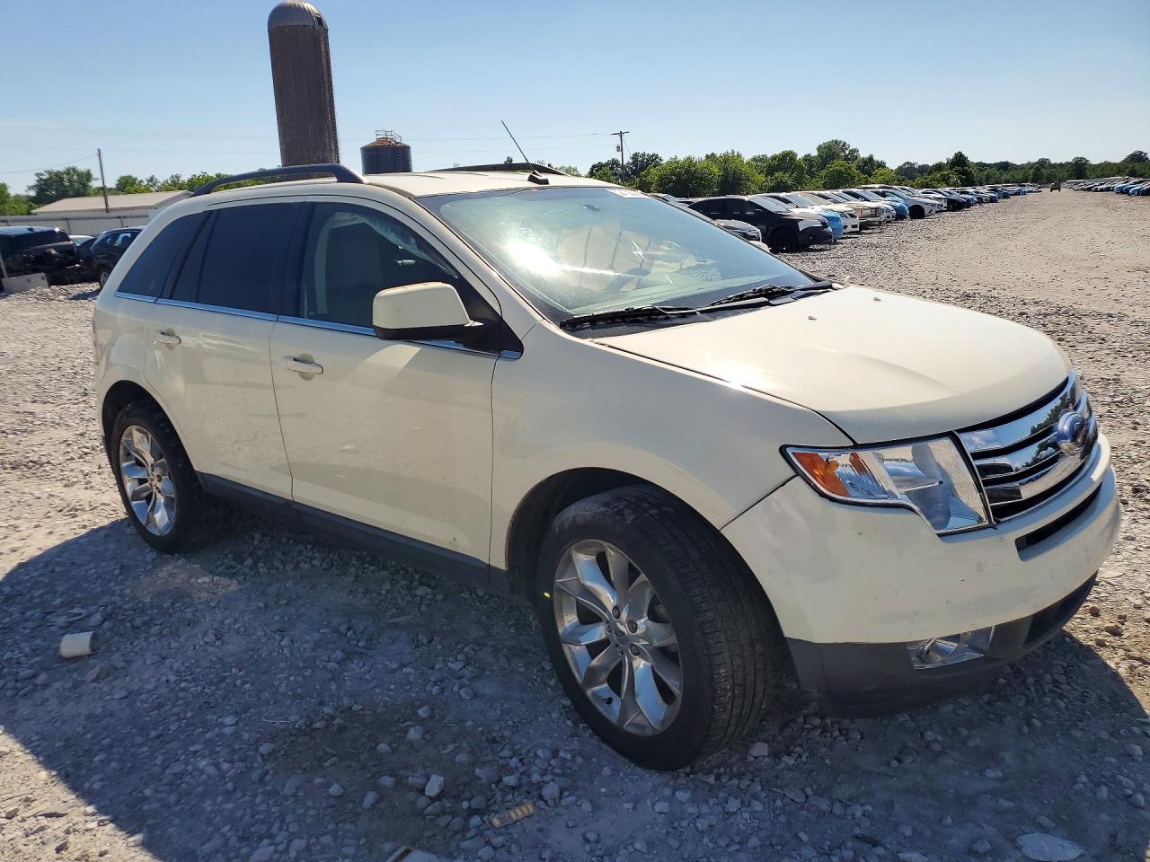 2008 Ford Edge Limited White vin: 2FMDK39C88BA97786