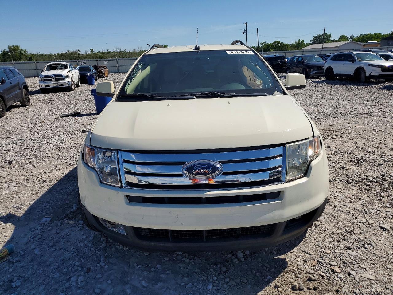 2008 Ford Edge Limited White vin: 2FMDK39C88BA97786