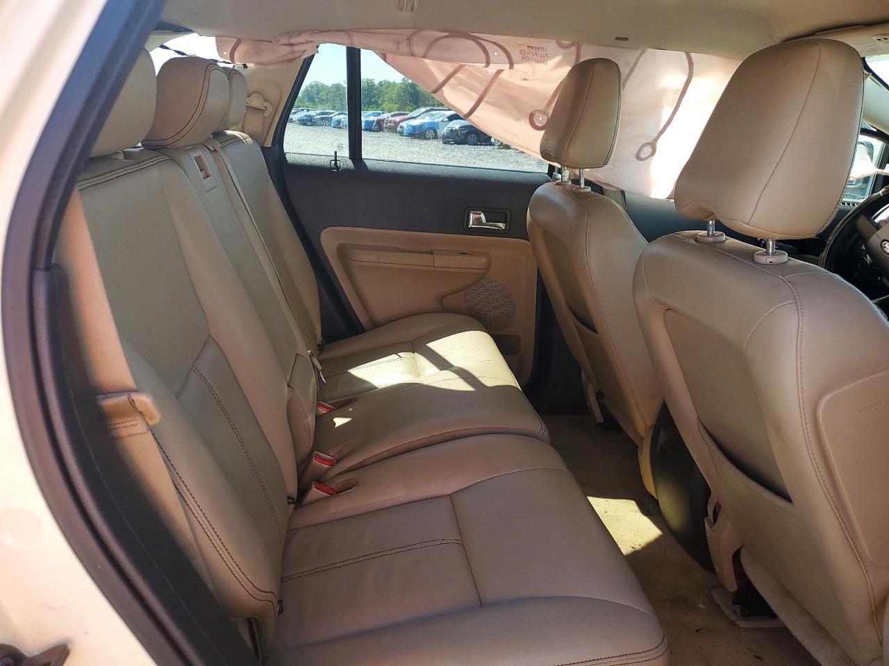 2008 Ford Edge Limited White vin: 2FMDK39C88BA97786
