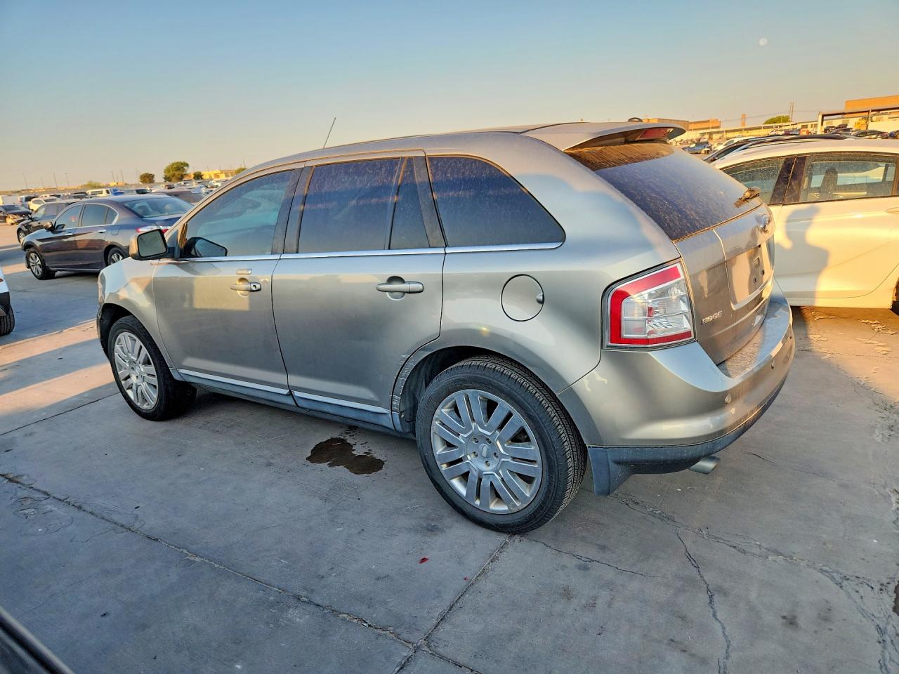 2008 Ford Edge Limited Silver vin: 2FMDK39C88BB35985