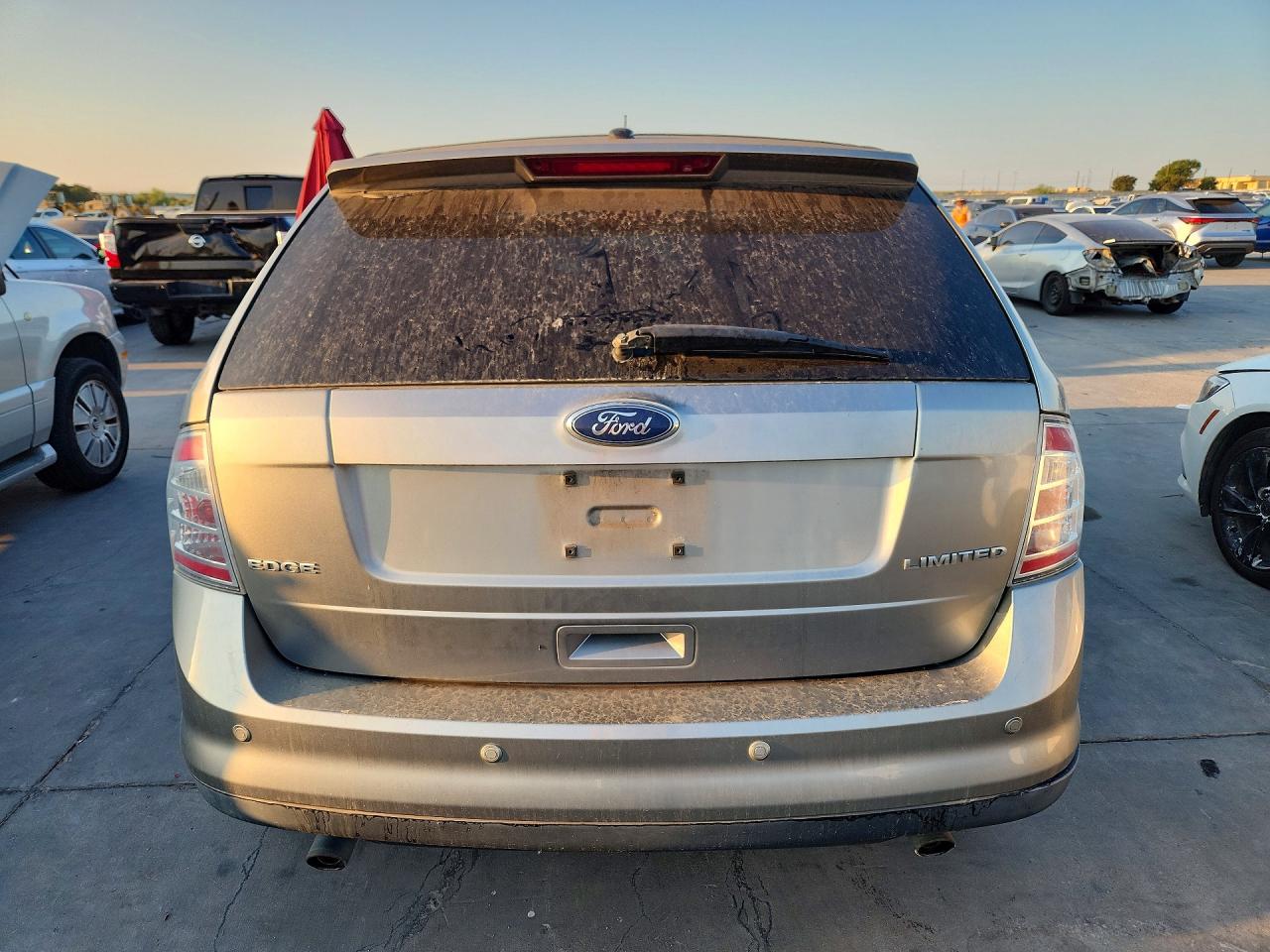 2008 Ford Edge Limited Silver vin: 2FMDK39C88BB35985