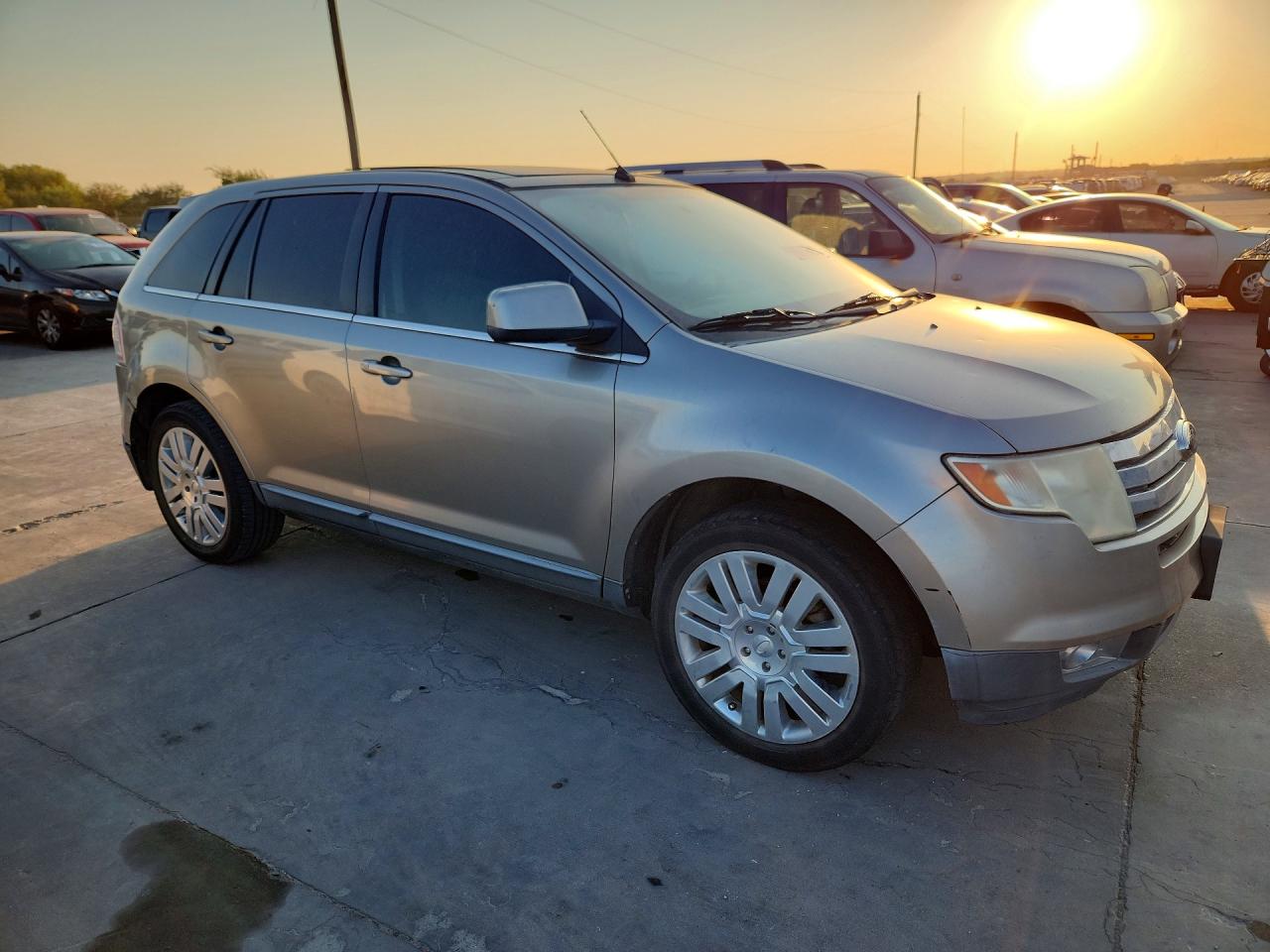 2008 Ford Edge Limited Silver vin: 2FMDK39C88BB35985