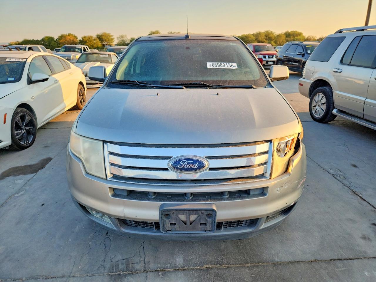 2008 Ford Edge Limited Silver vin: 2FMDK39C88BB35985