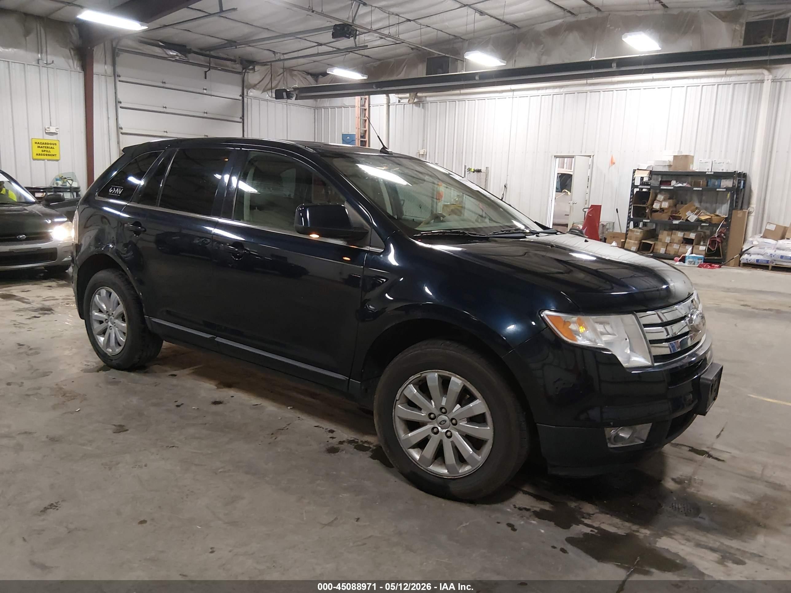 2009 Ford Edge Limited Dark Blue vin: 2FMDK39C89BA81380