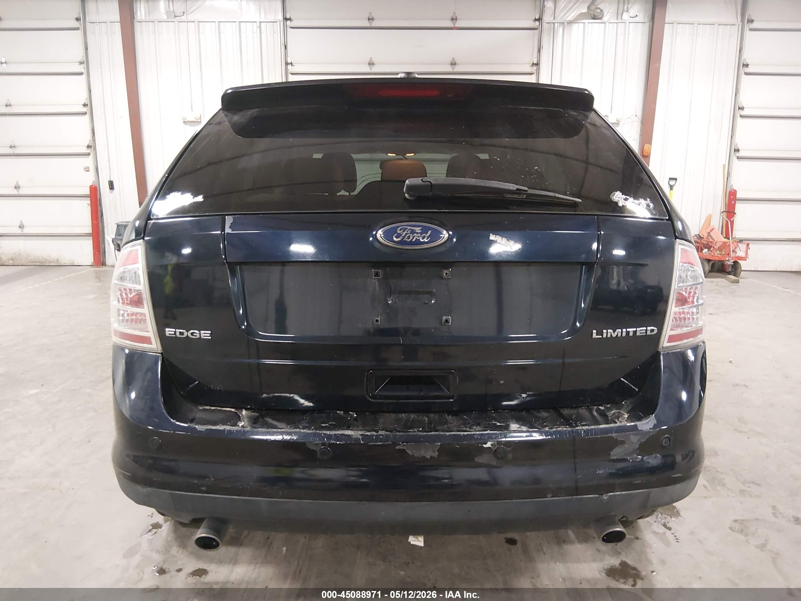 2009 Ford Edge Limited Dark Blue vin: 2FMDK39C89BA81380