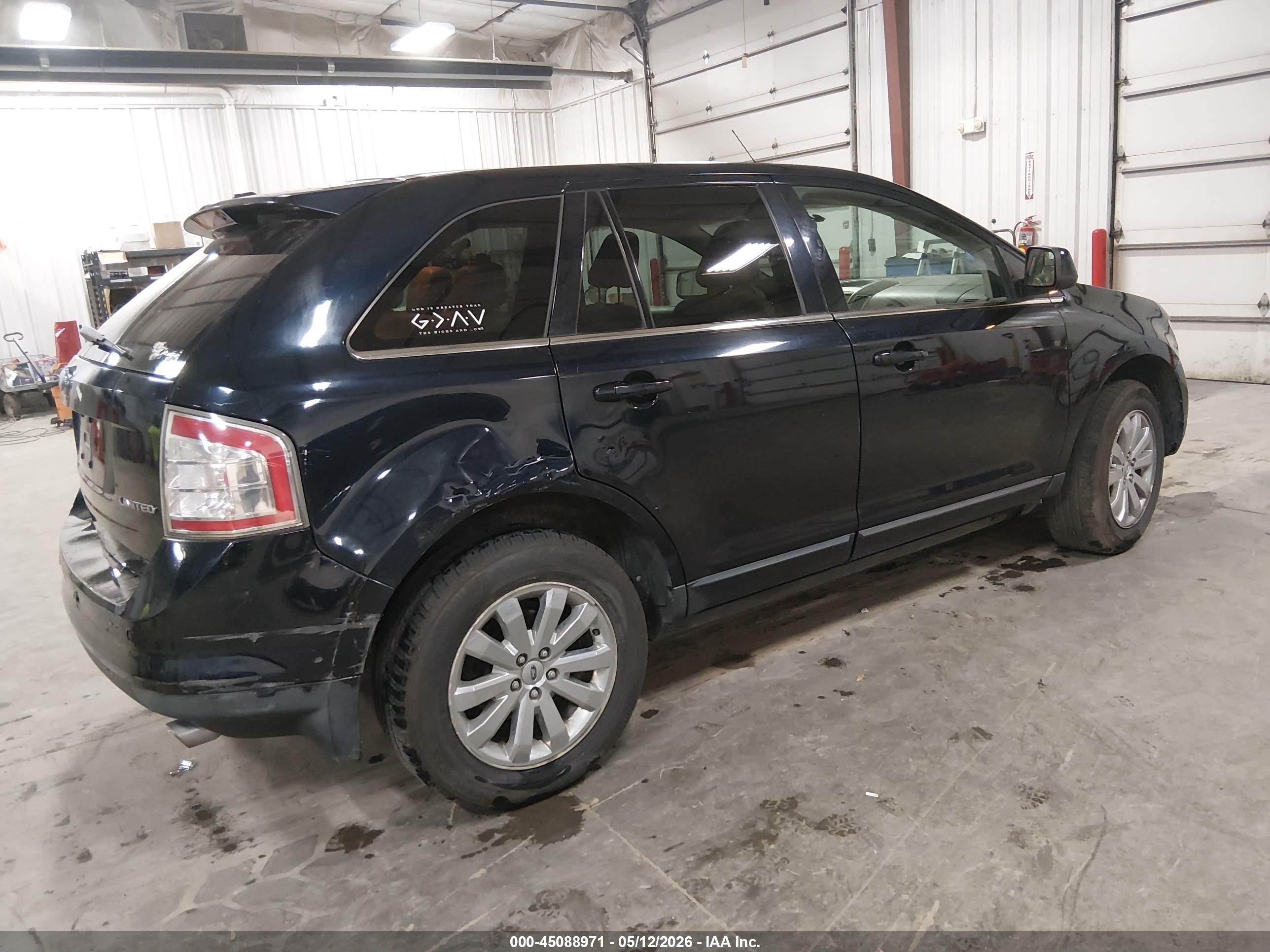 2009 Ford Edge Limited Dark Blue vin: 2FMDK39C89BA81380
