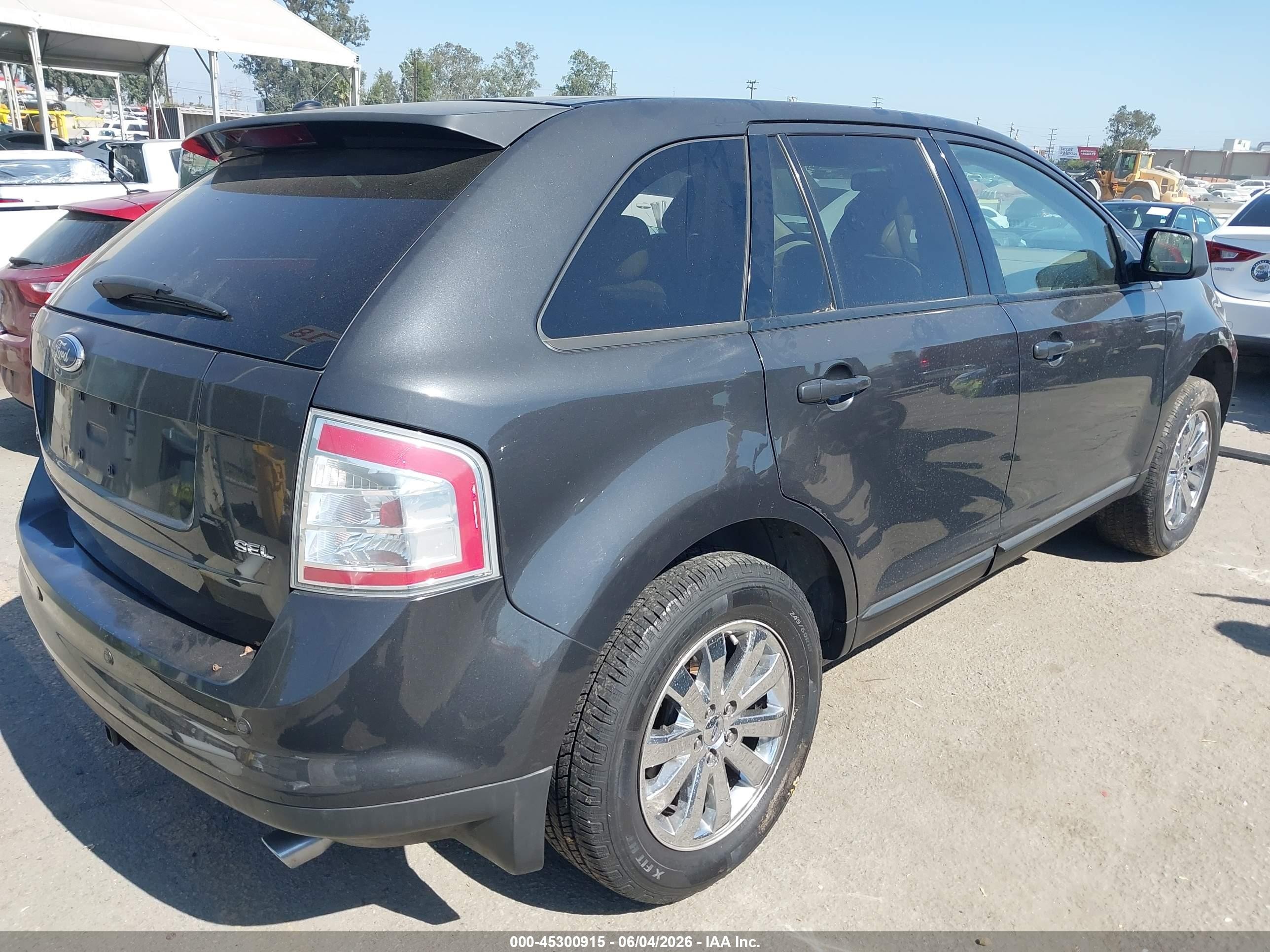 2007 Ford Edge Sel Plus Gray vin: 2FMDK39C97BA26711