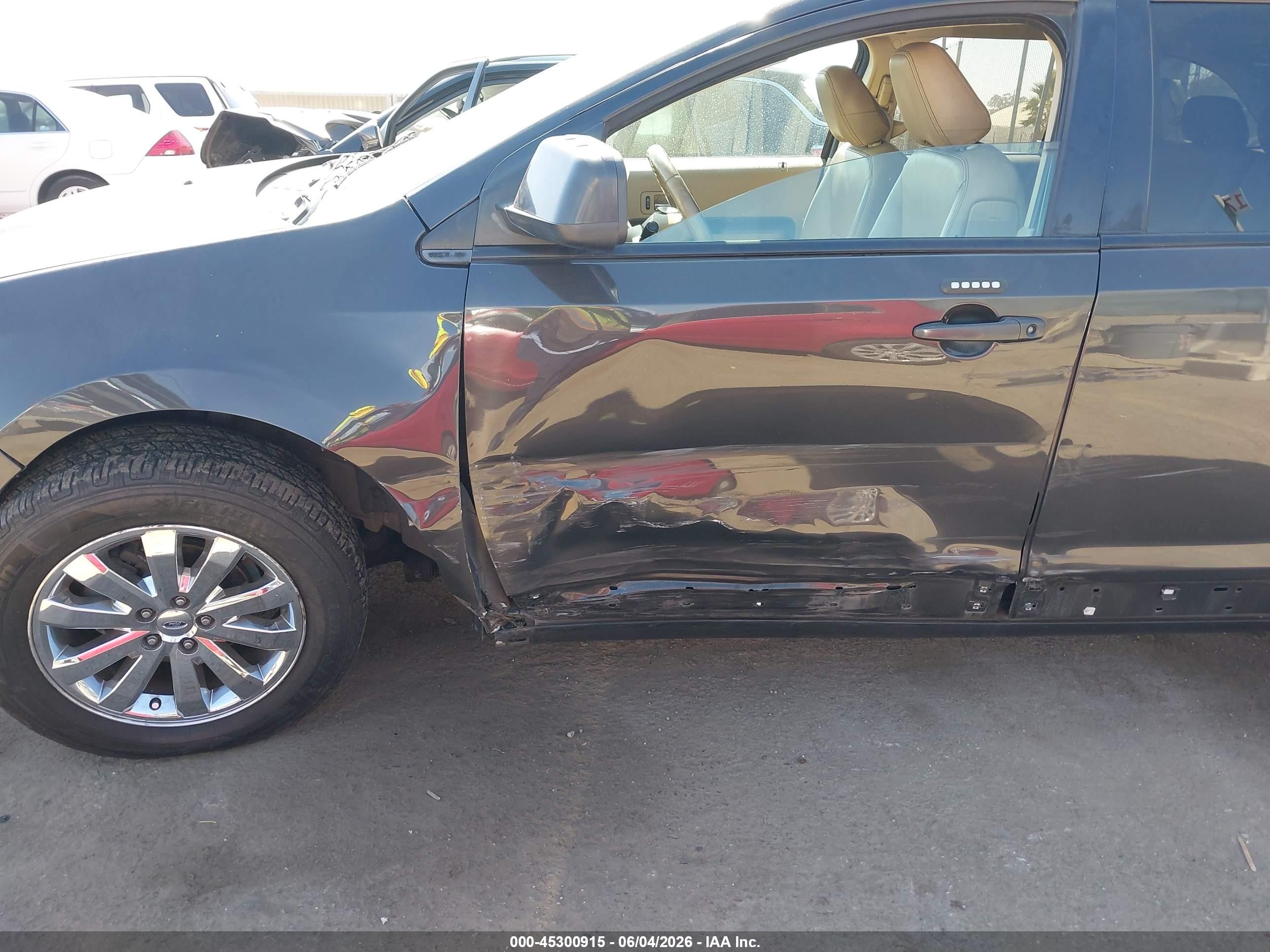 2007 Ford Edge Sel Plus Gray vin: 2FMDK39C97BA26711