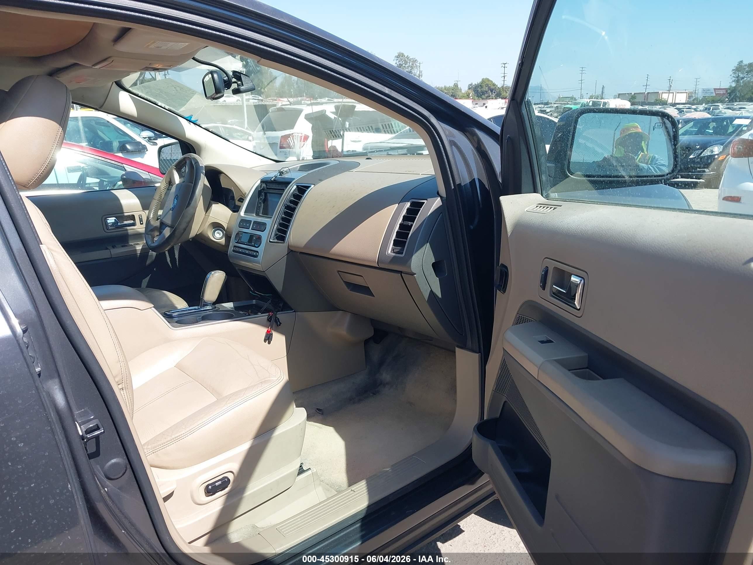 2007 Ford Edge Sel Plus Gray vin: 2FMDK39C97BA26711