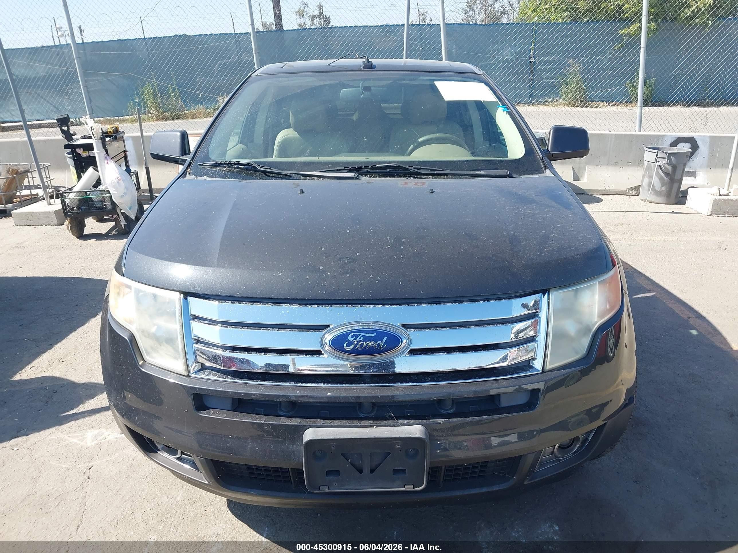 2007 Ford Edge Sel Plus Gray vin: 2FMDK39C97BA26711