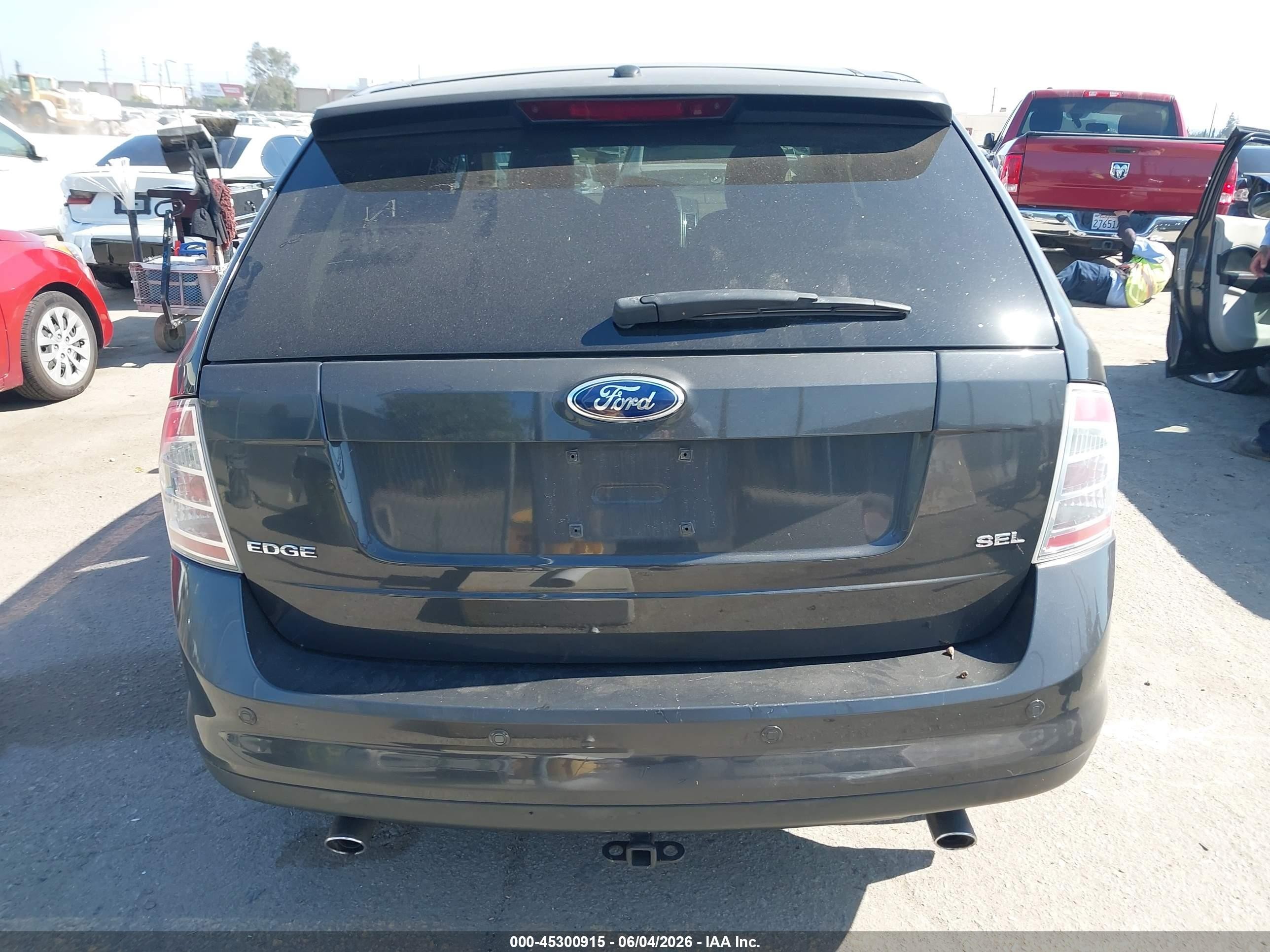 2007 Ford Edge Sel Plus Gray vin: 2FMDK39C97BA26711