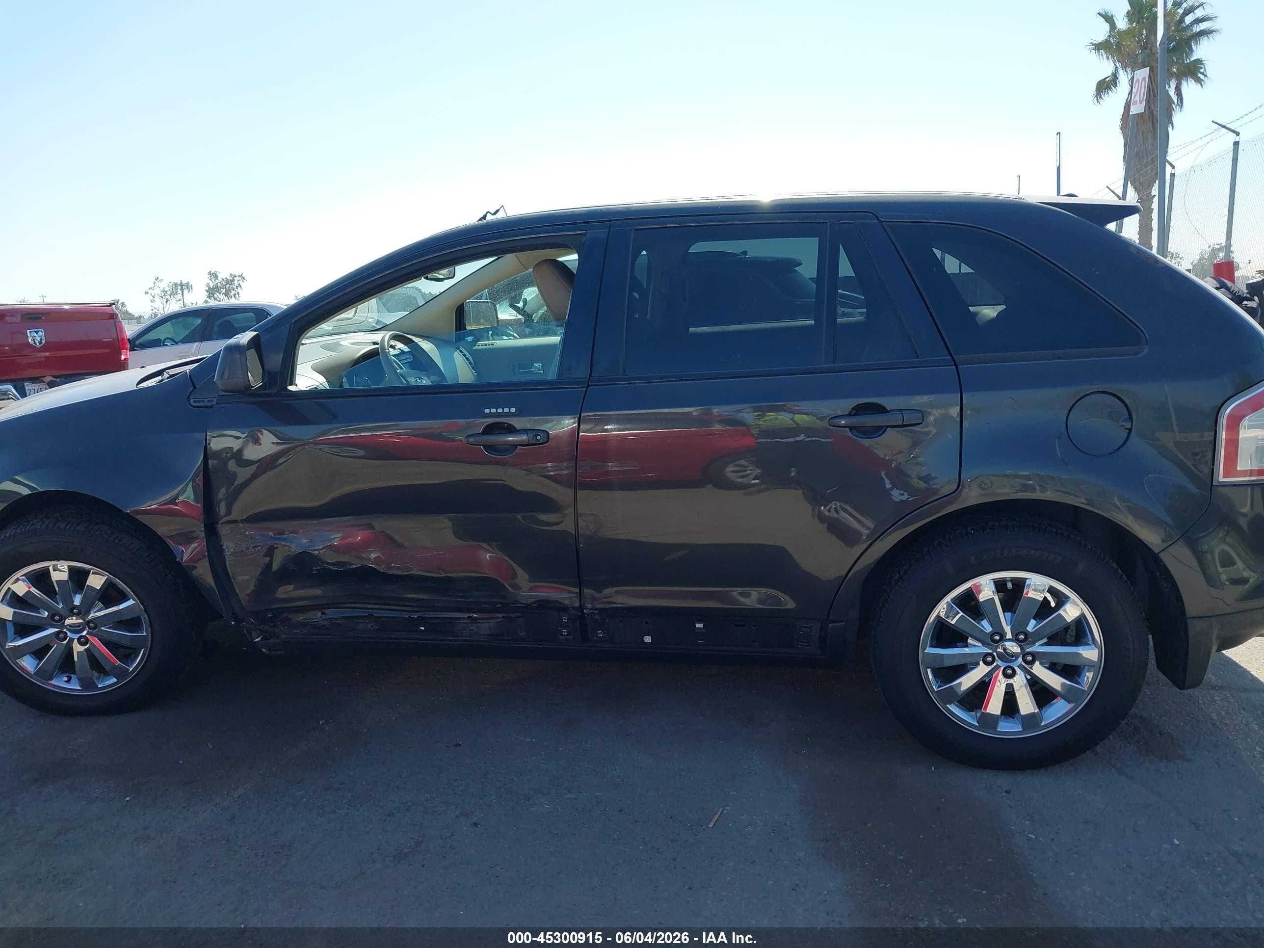 2007 Ford Edge Sel Plus Gray vin: 2FMDK39C97BA26711